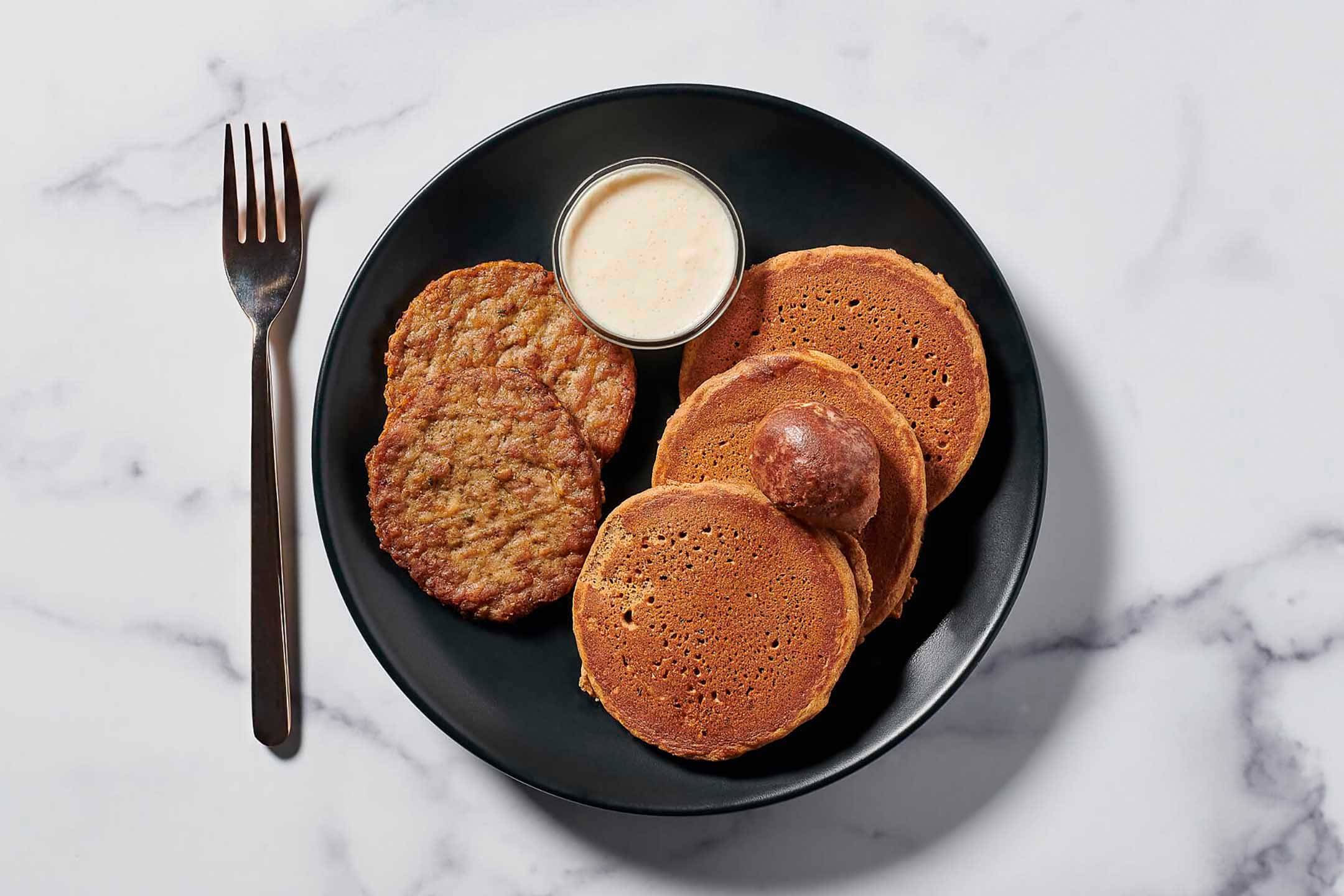 Gingerbread Spiced Pancakes