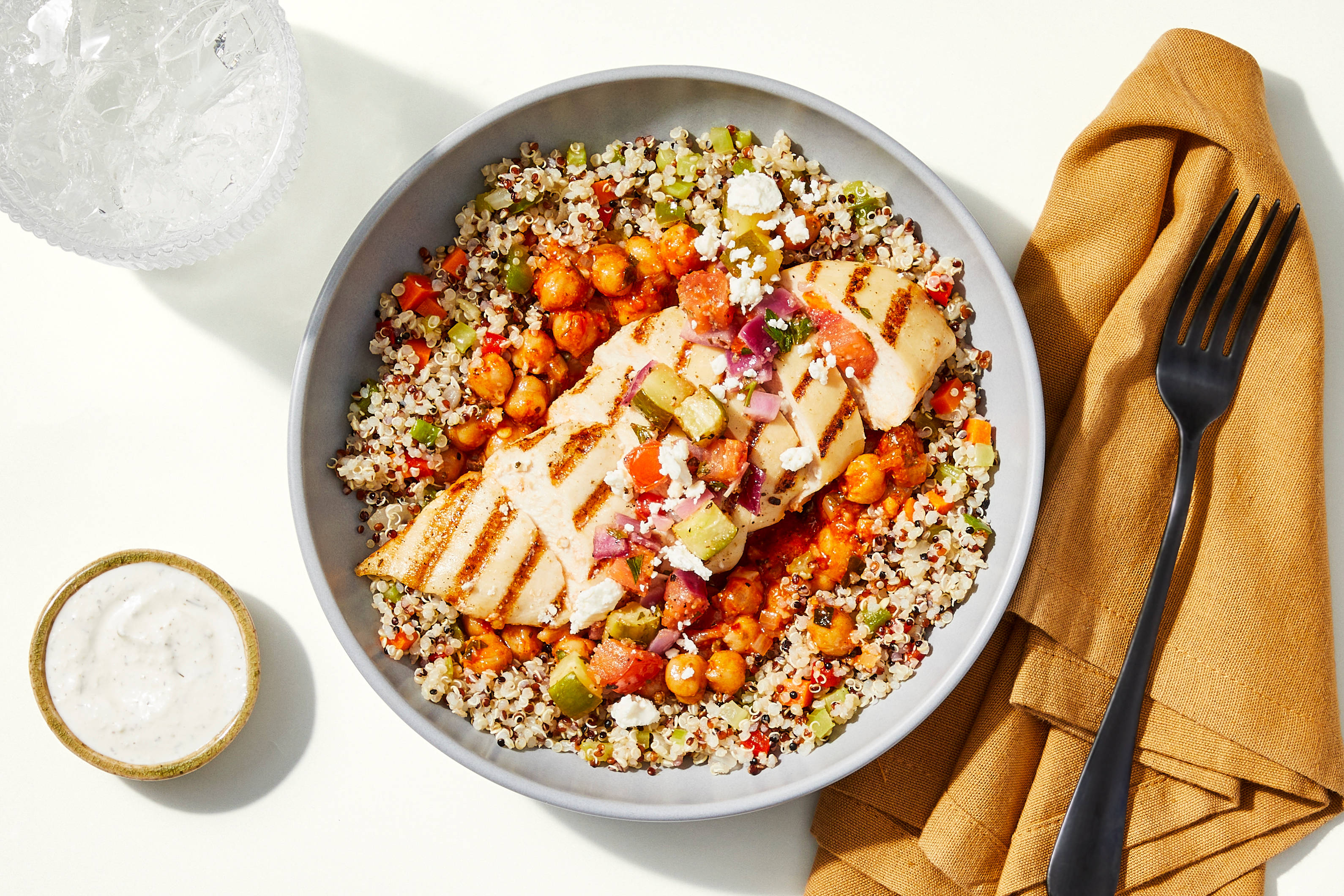 Grain Bowl - Greek Grilled Chicken