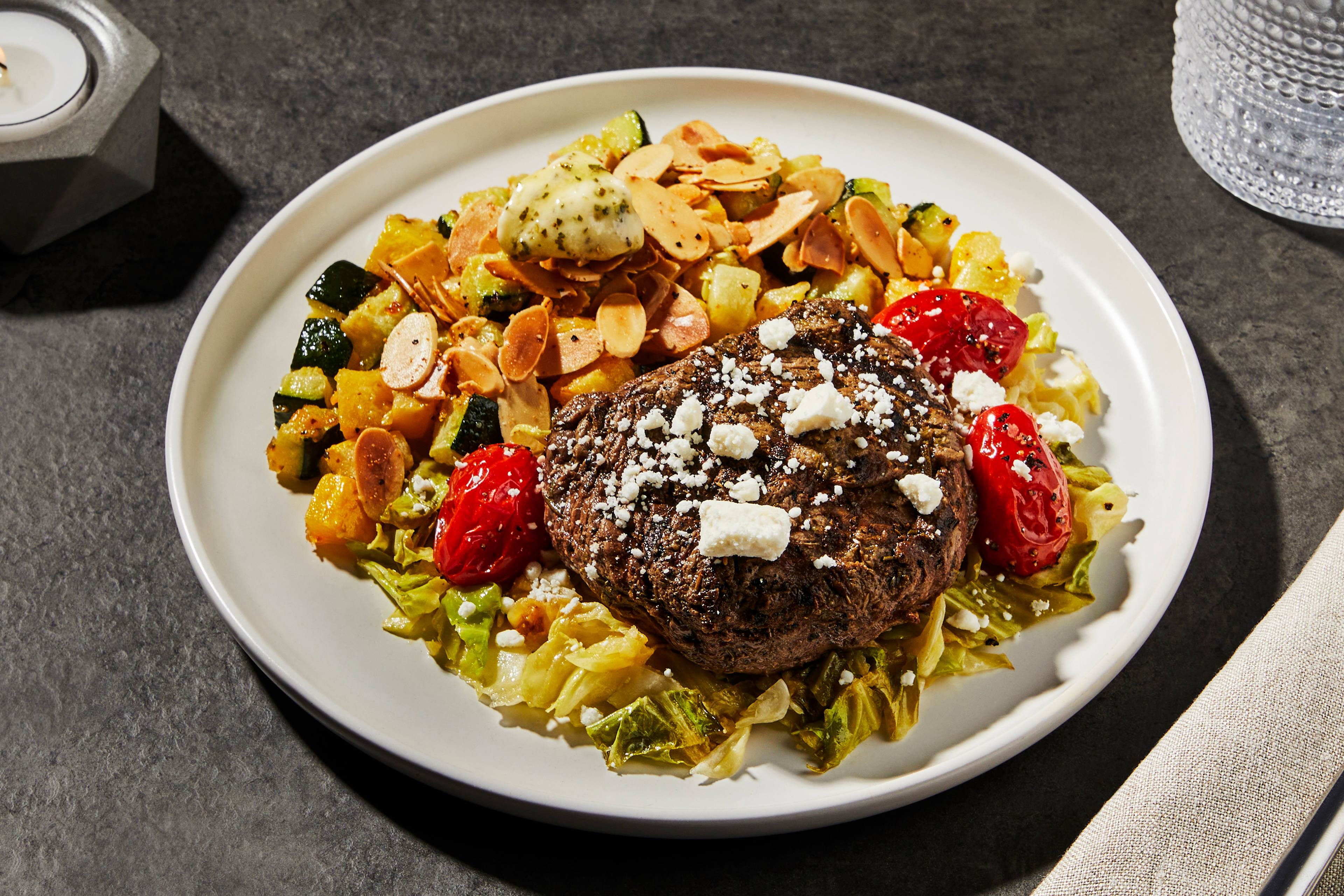 Greek Feta Filet Mignon