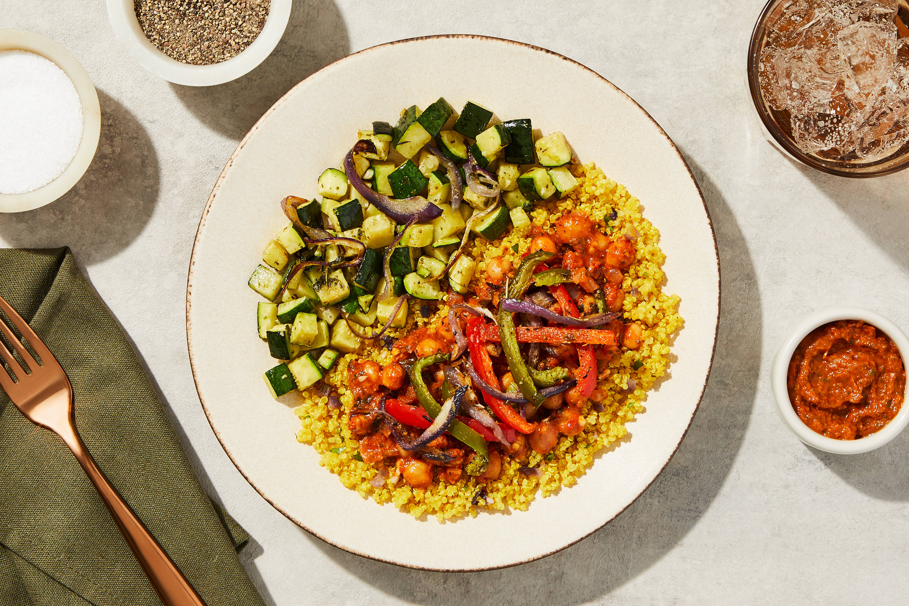 Italian Chickpea Bowl