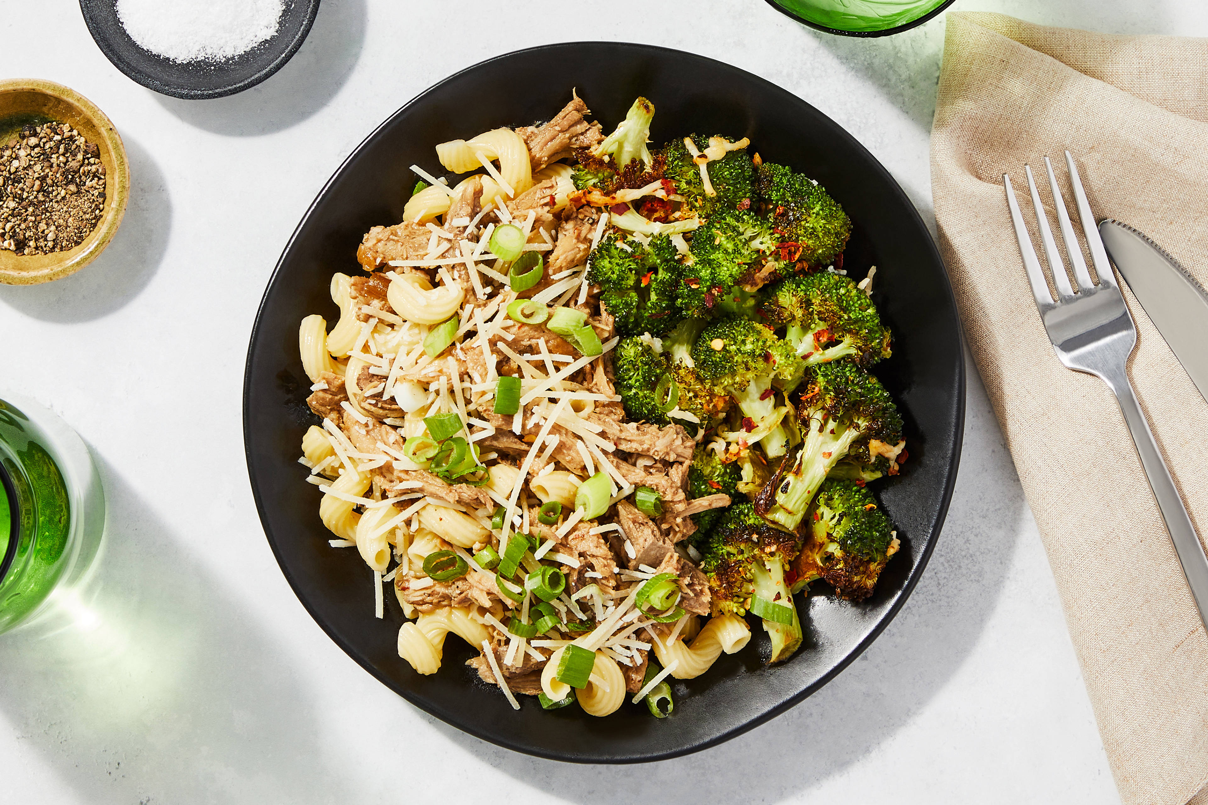 Italian Roasted Pork Ragu Pasta