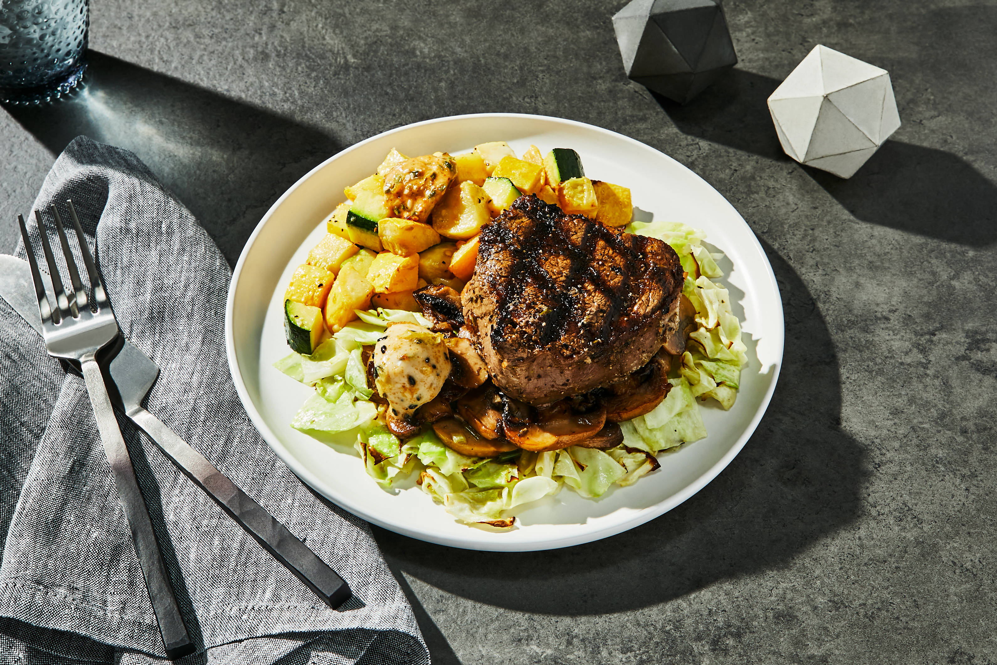 Sesame-Soy Filet Mignon