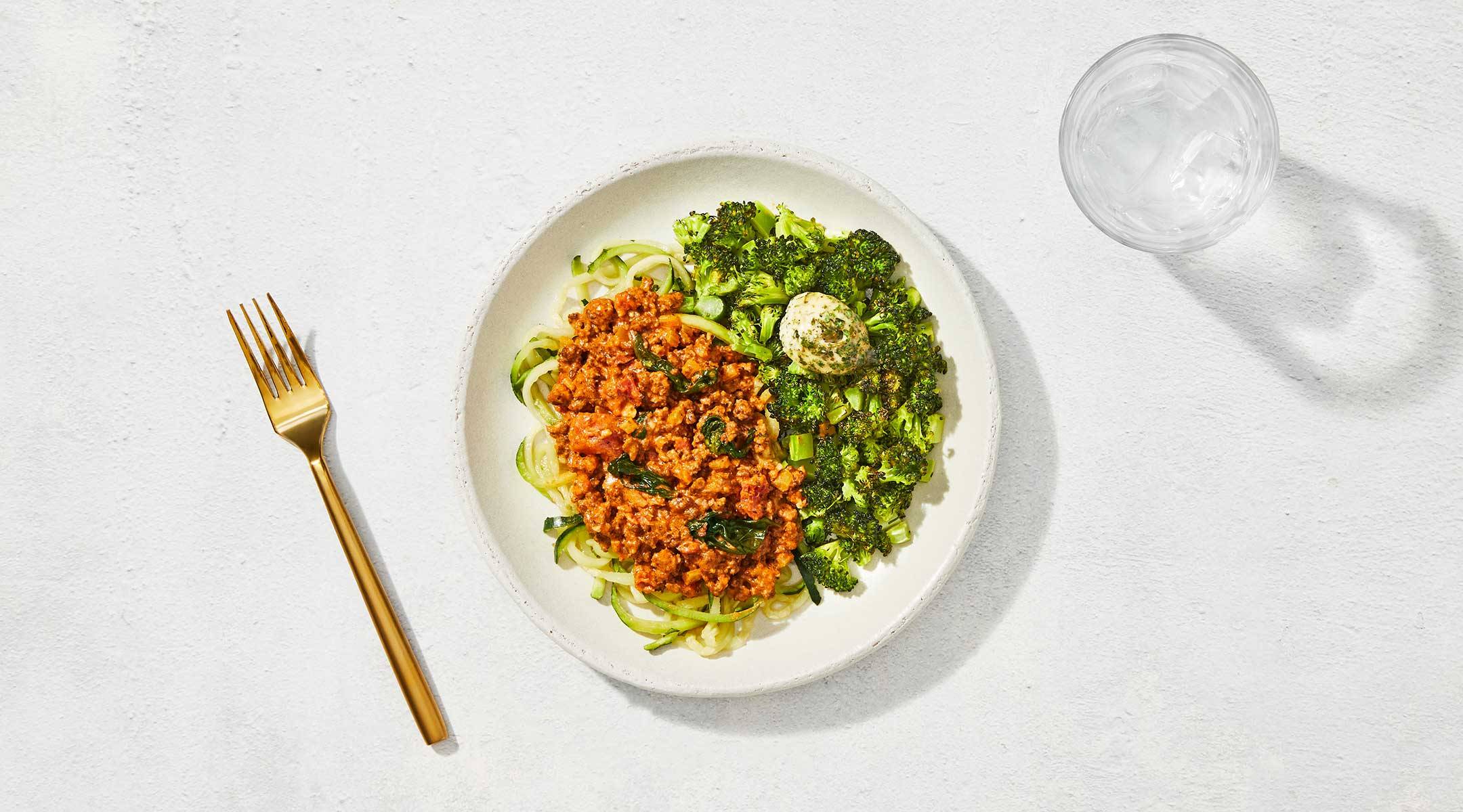 Keto Beef Ragu with Zucchini Noodles TEST