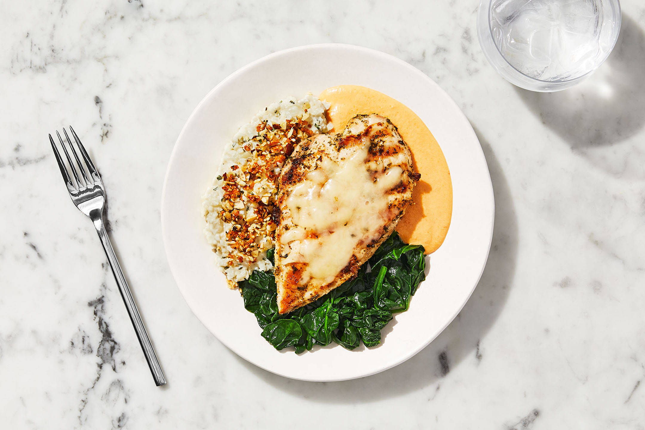 Keto Monterey Spinach Chicken