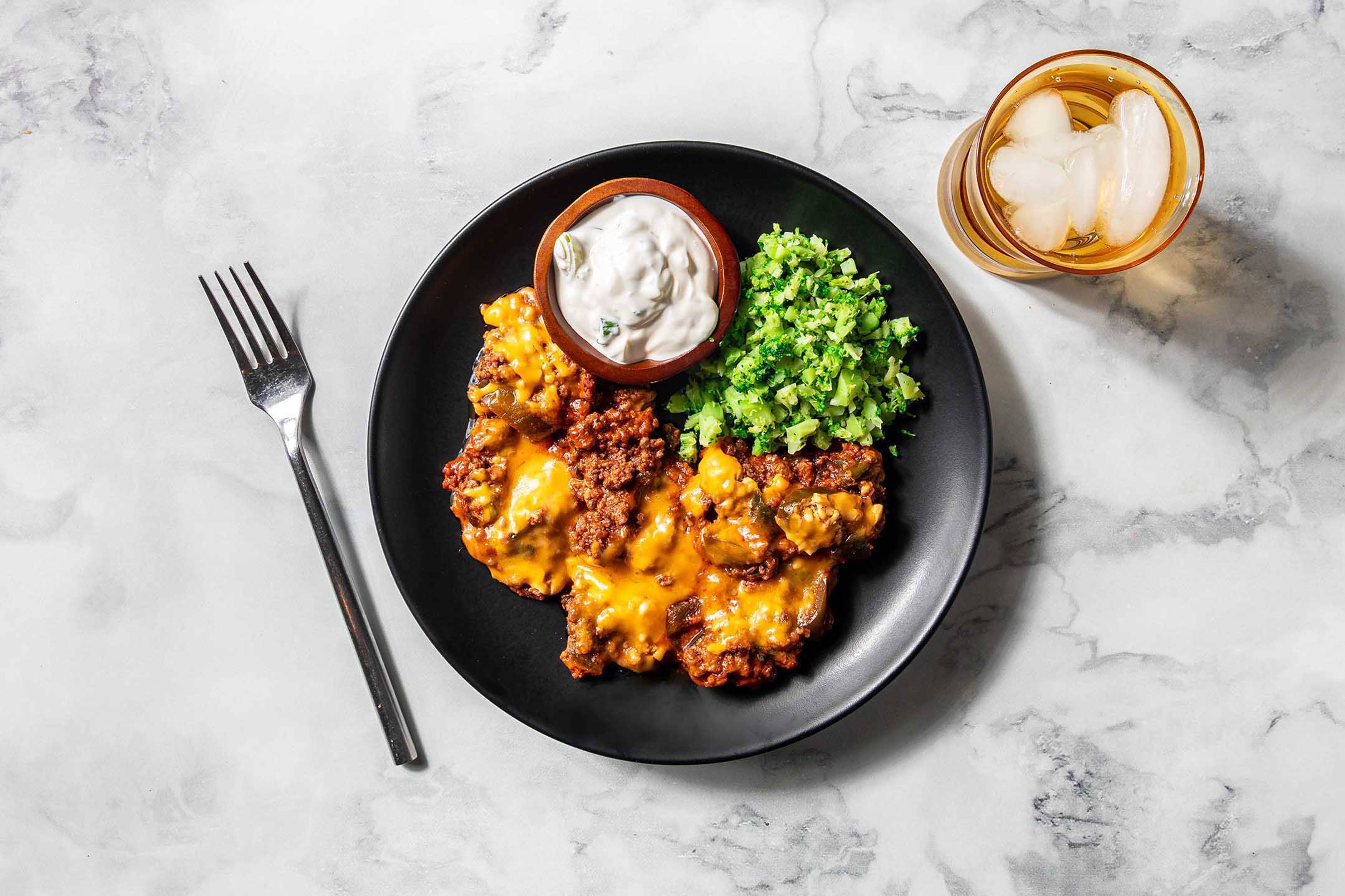 Keto Poblano Bowl