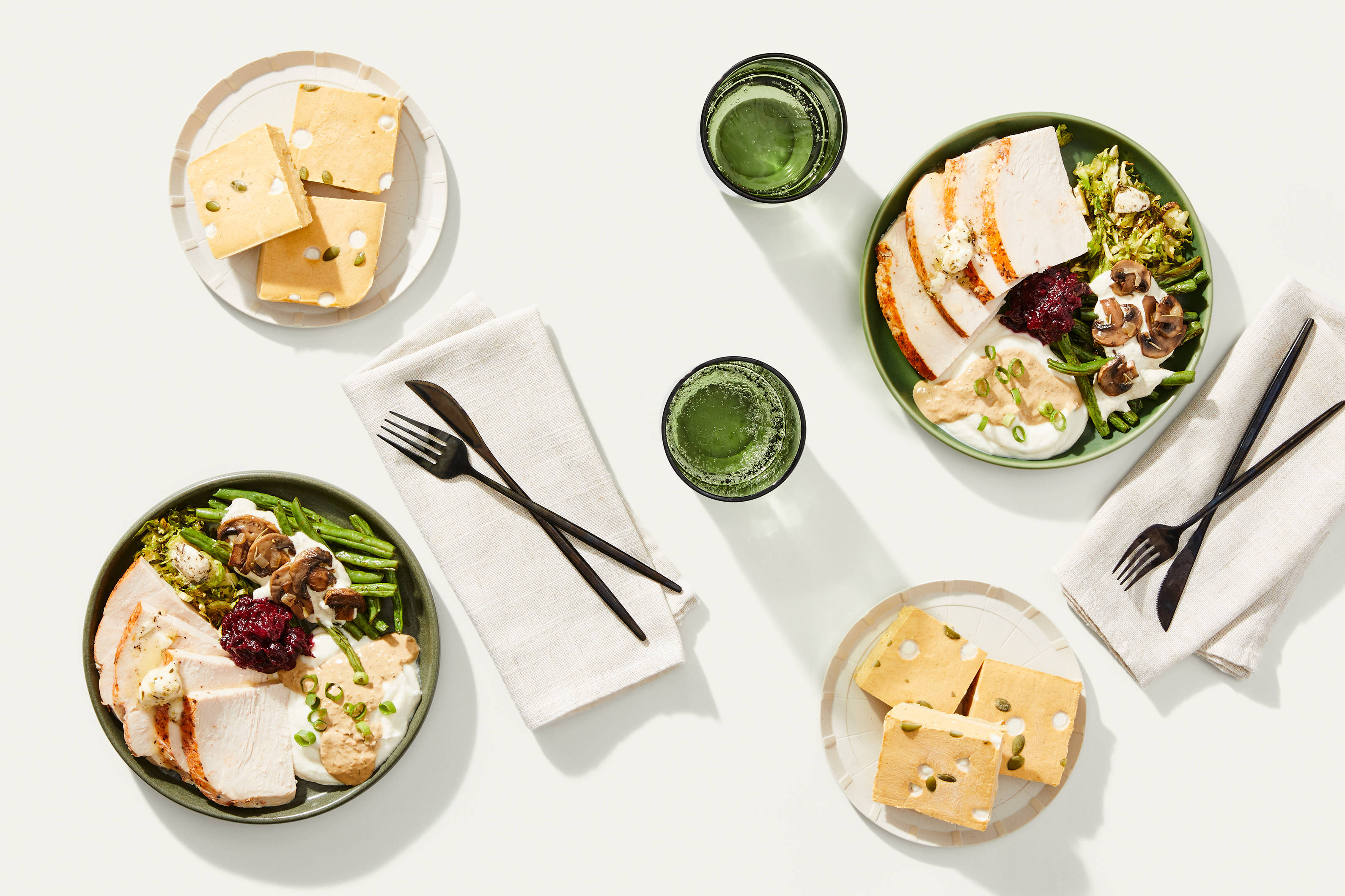 Keto Thanksgiving Spread for Two