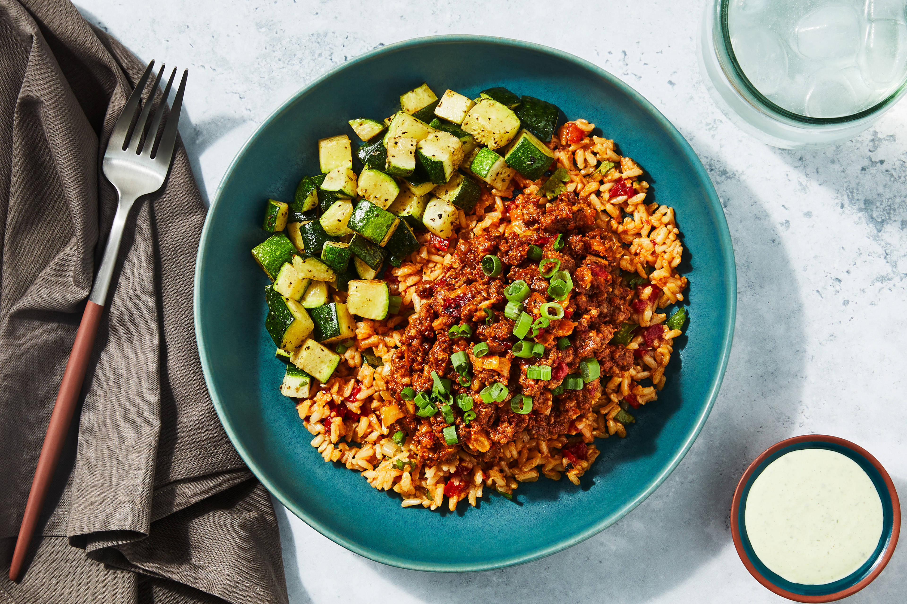 Mediterranean Lamb Bowl