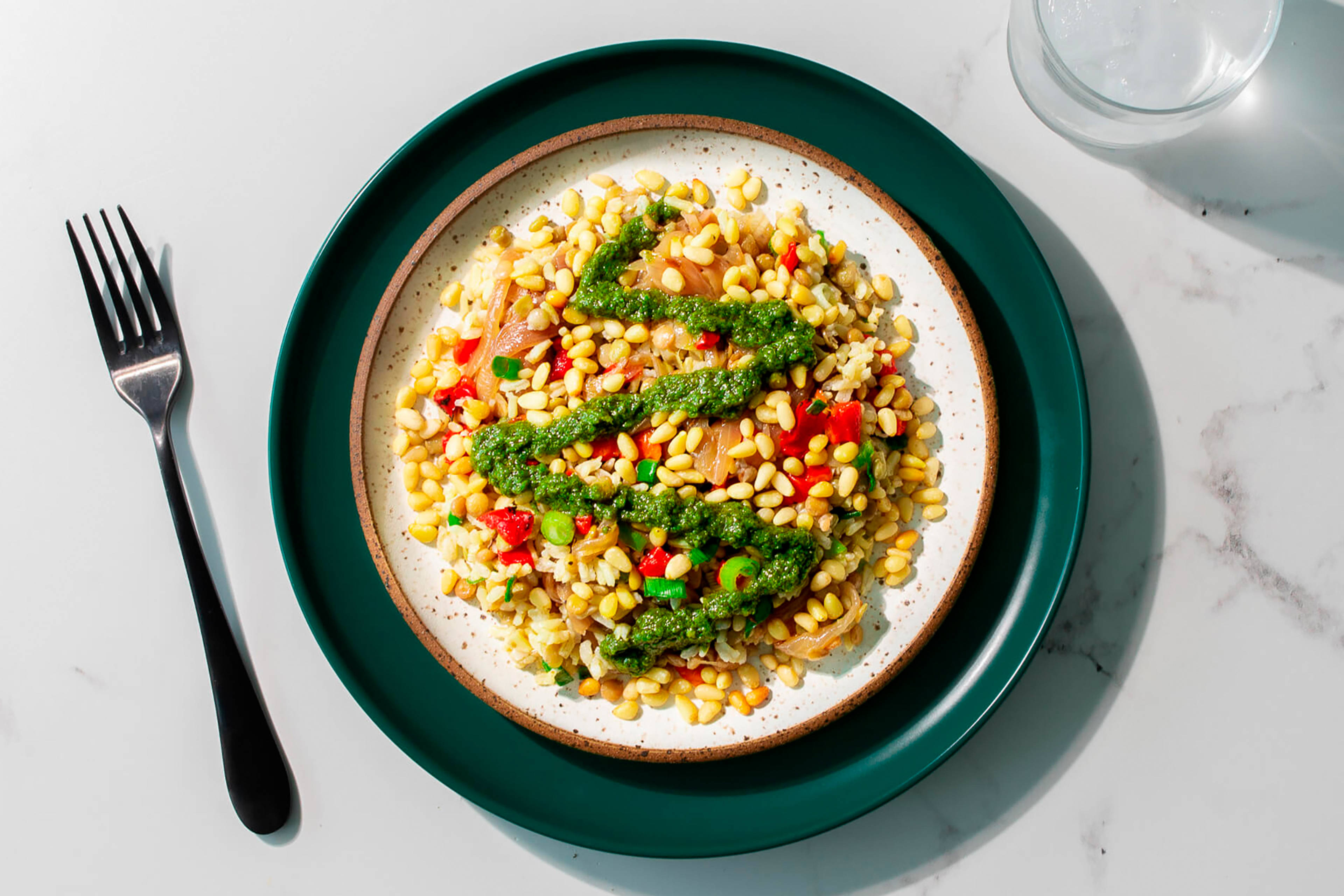Mujadara (Lentils and Rice)
