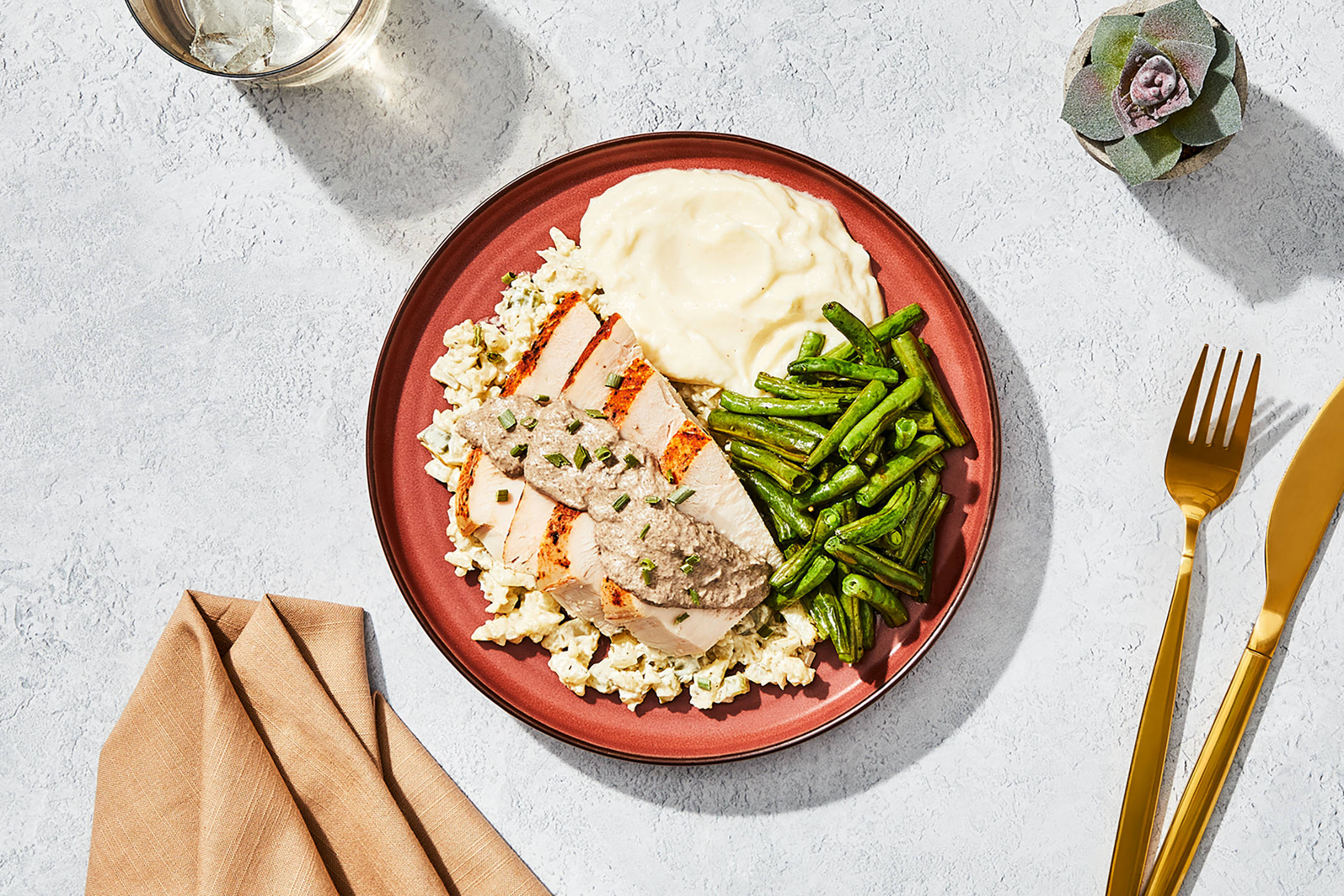 Mushroom Gravy Turkey