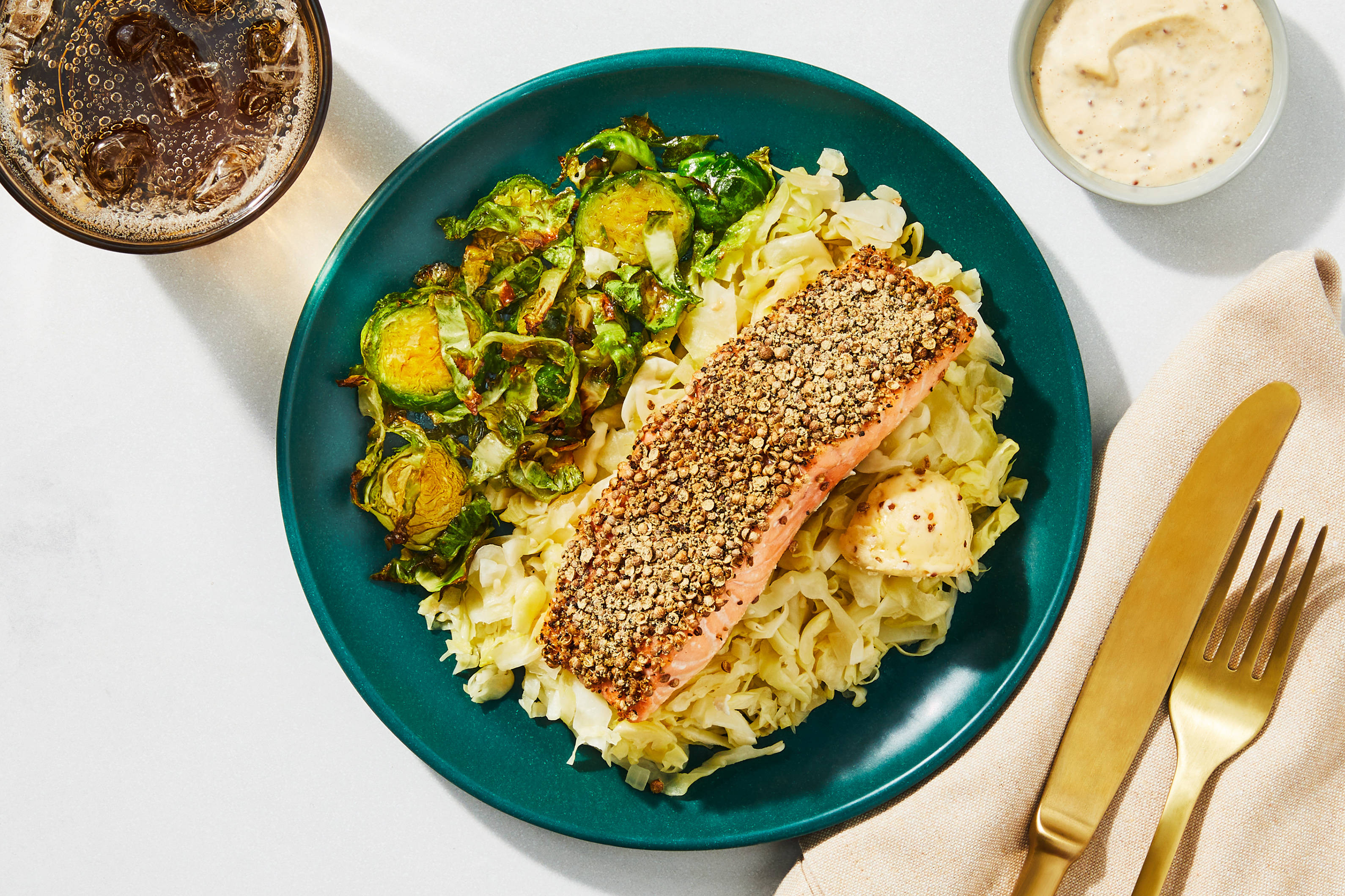 Mustard-Spiced Salmon
