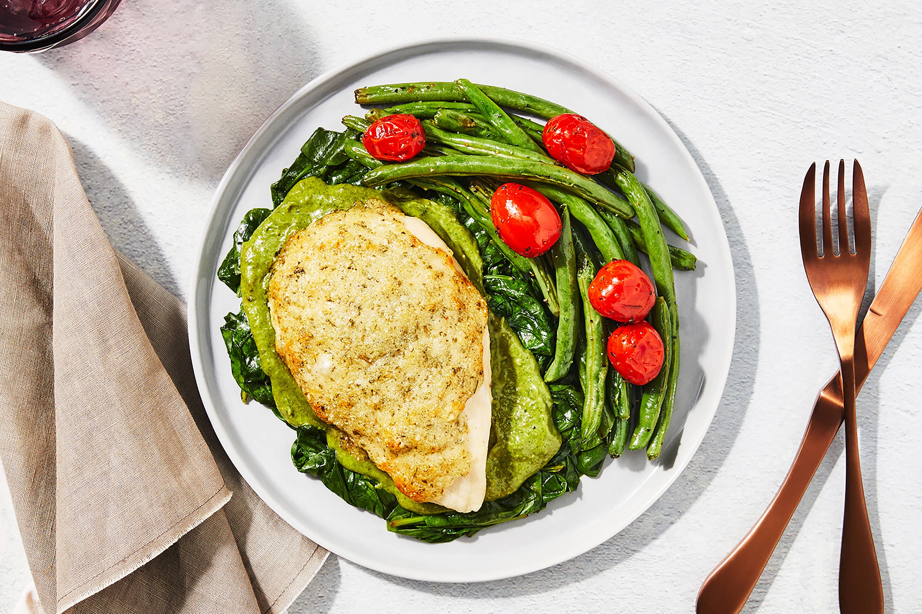 Parmesan Pesto Chicken
