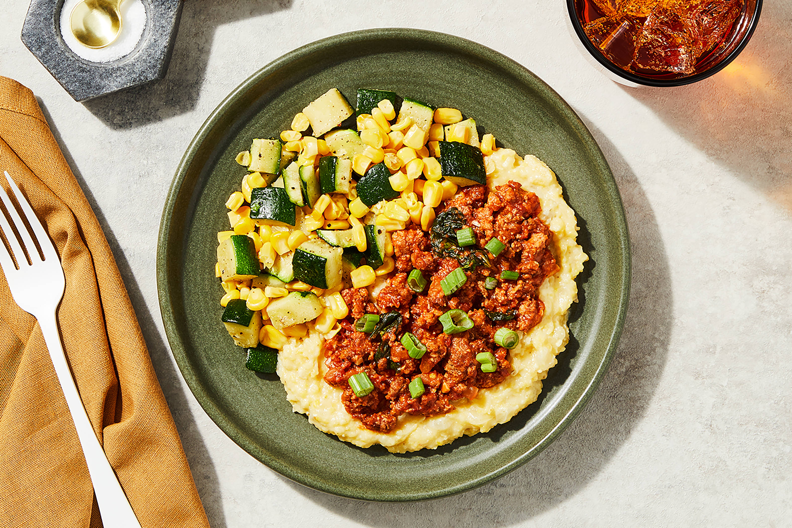 Parmesan Polenta & Smoky Pork Ragu