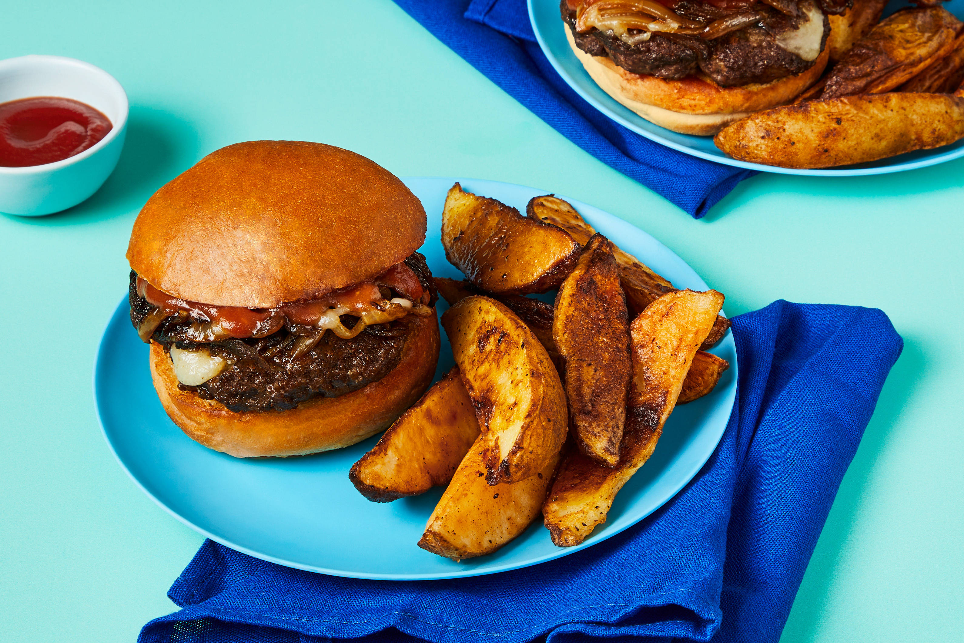 2024-W39-R45 Pepper Jack-Stuffed Pub Burgers