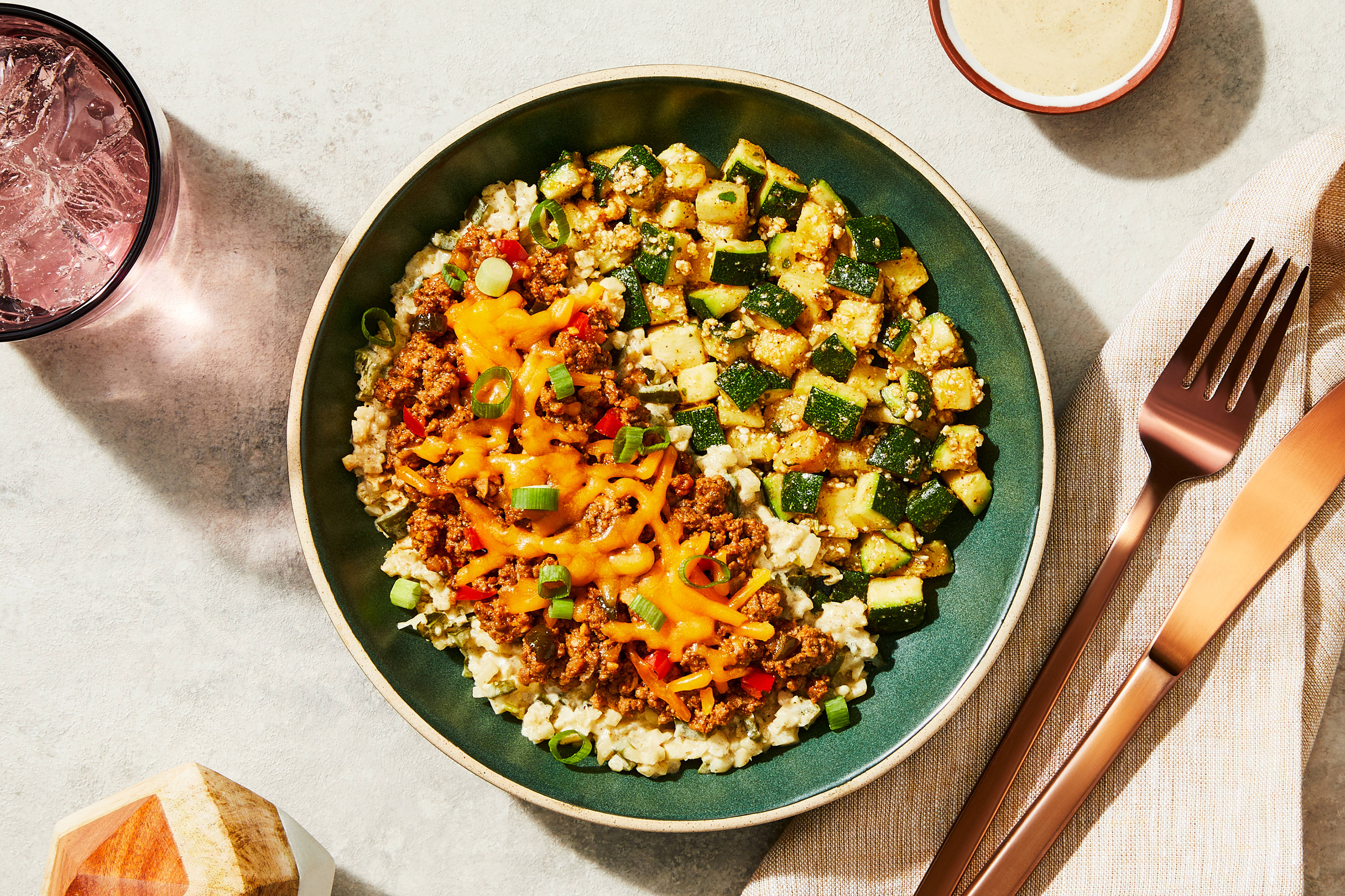 Poblano Beef Burrito Bowl