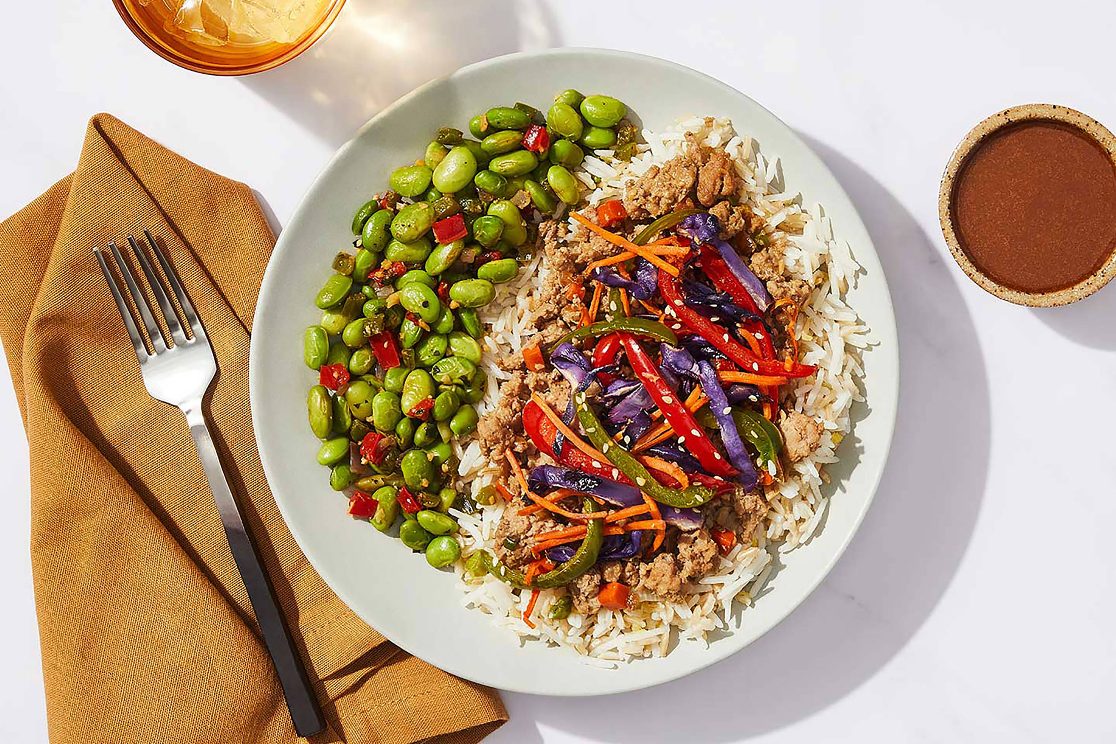 Pork Egg Roll in a Bowl