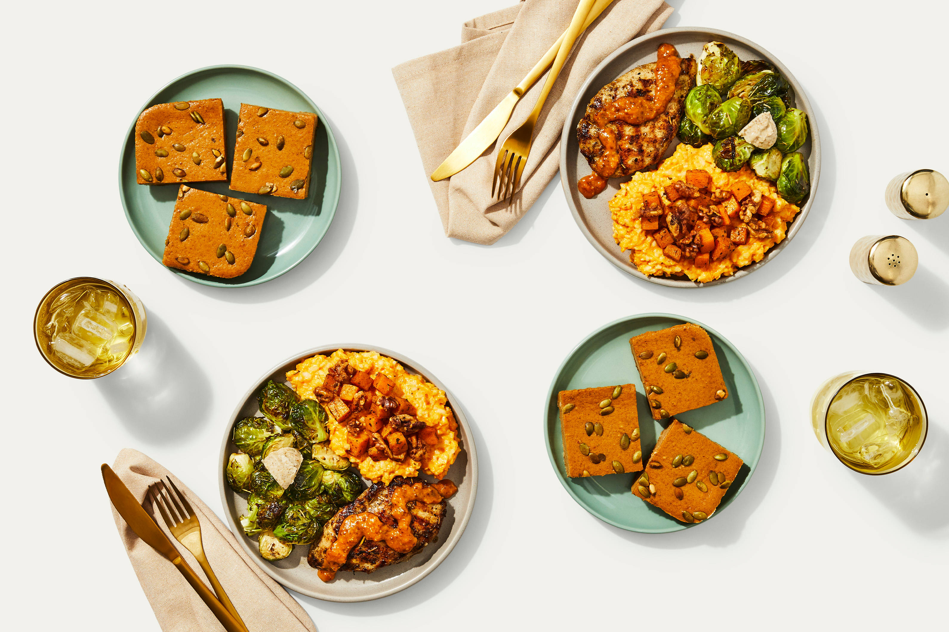 Pumpkin Chicken Feast For Two