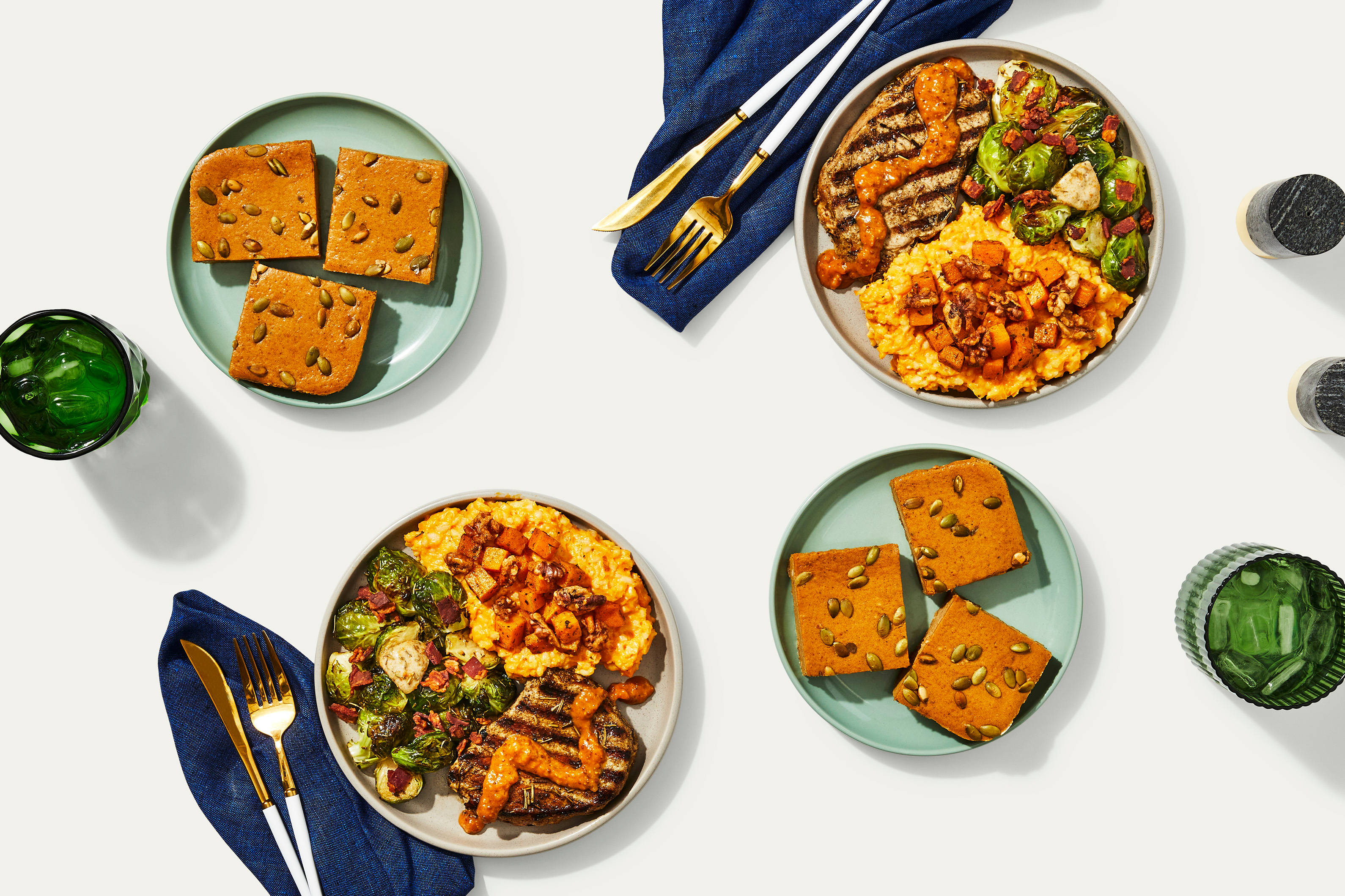 Pumpkin Pork Feast For Two