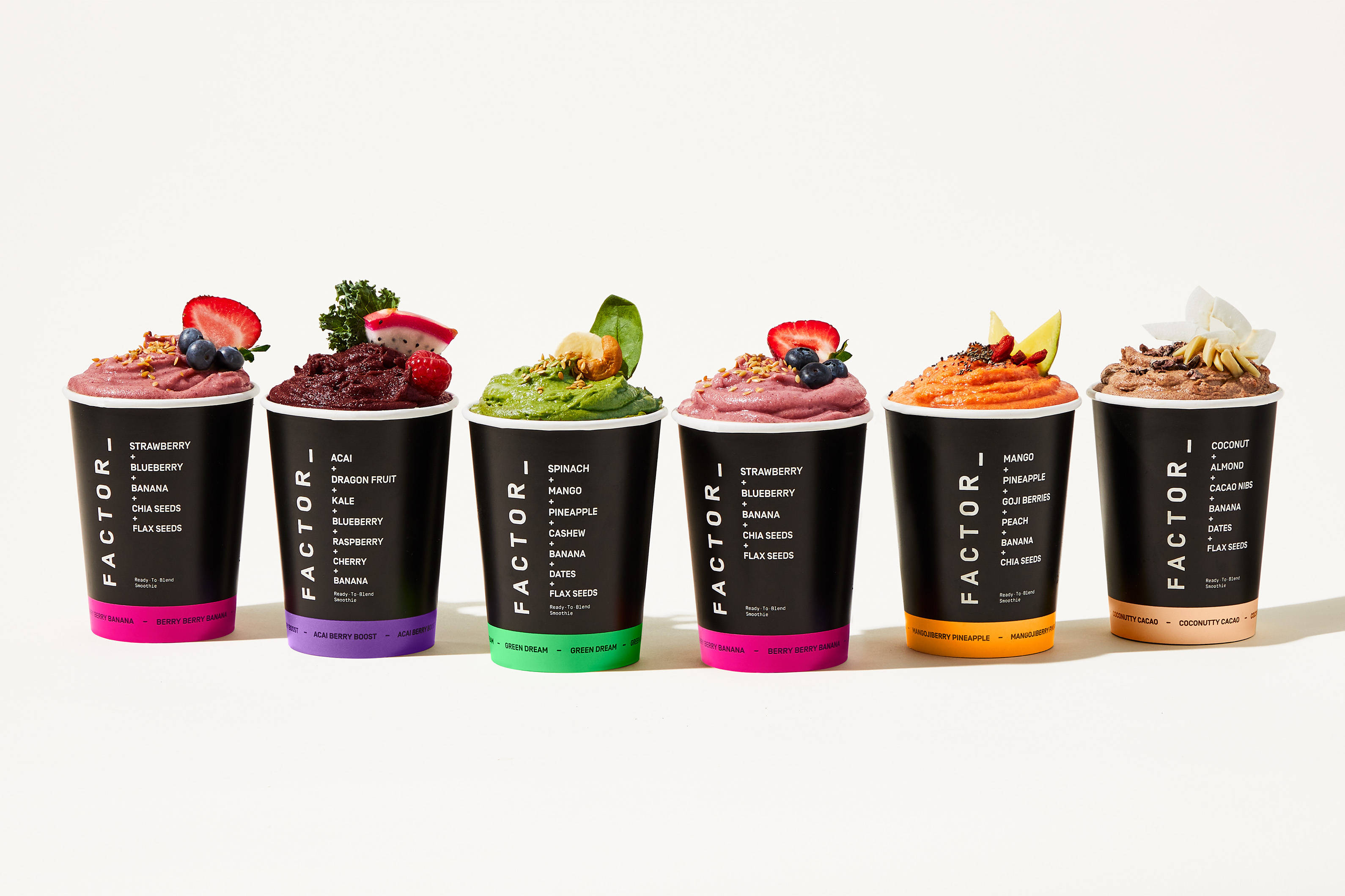 Ready-to-Blend Smoothie - Variety Bundle W10 bonus banana