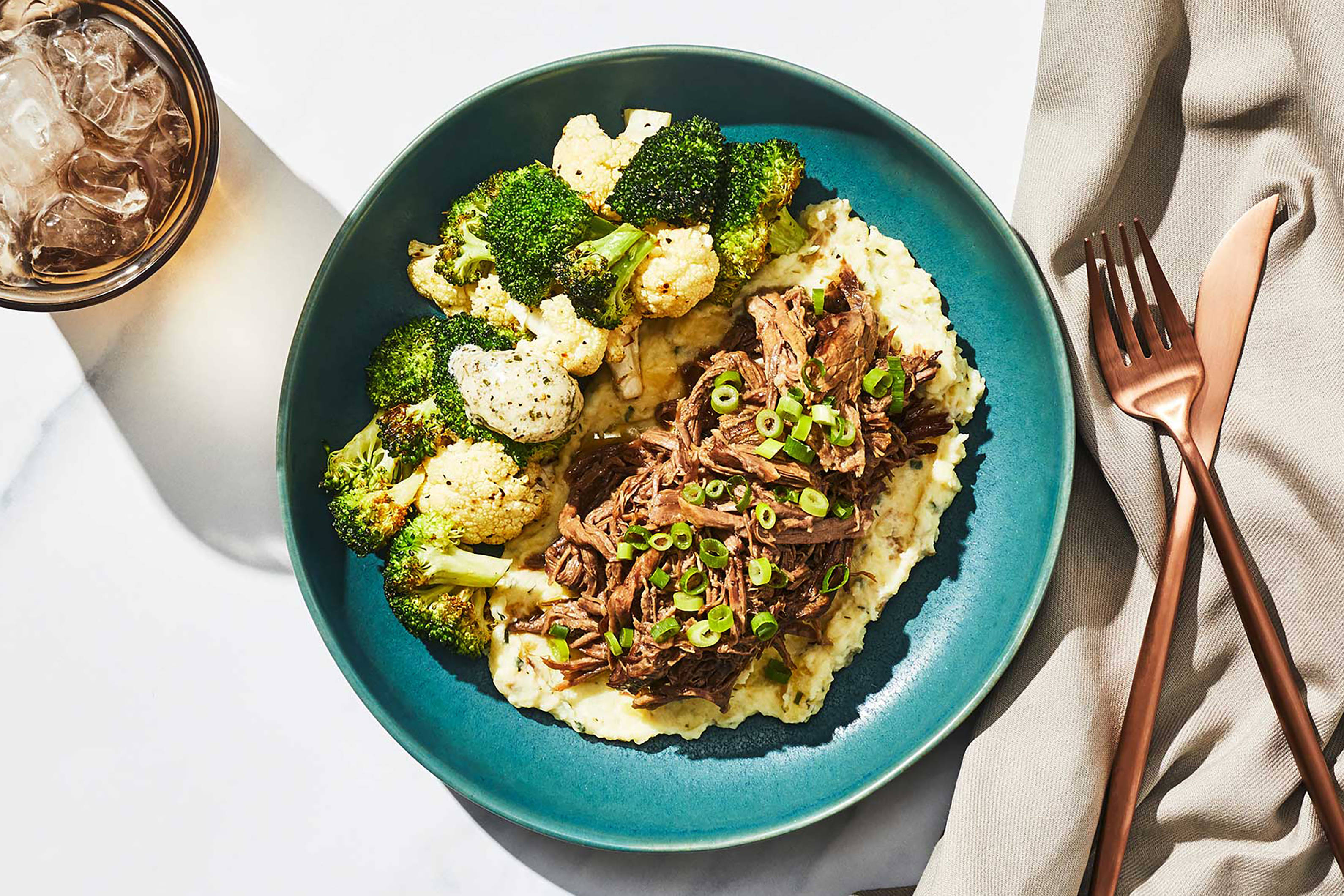 Roasted Garlic Braised Beef 