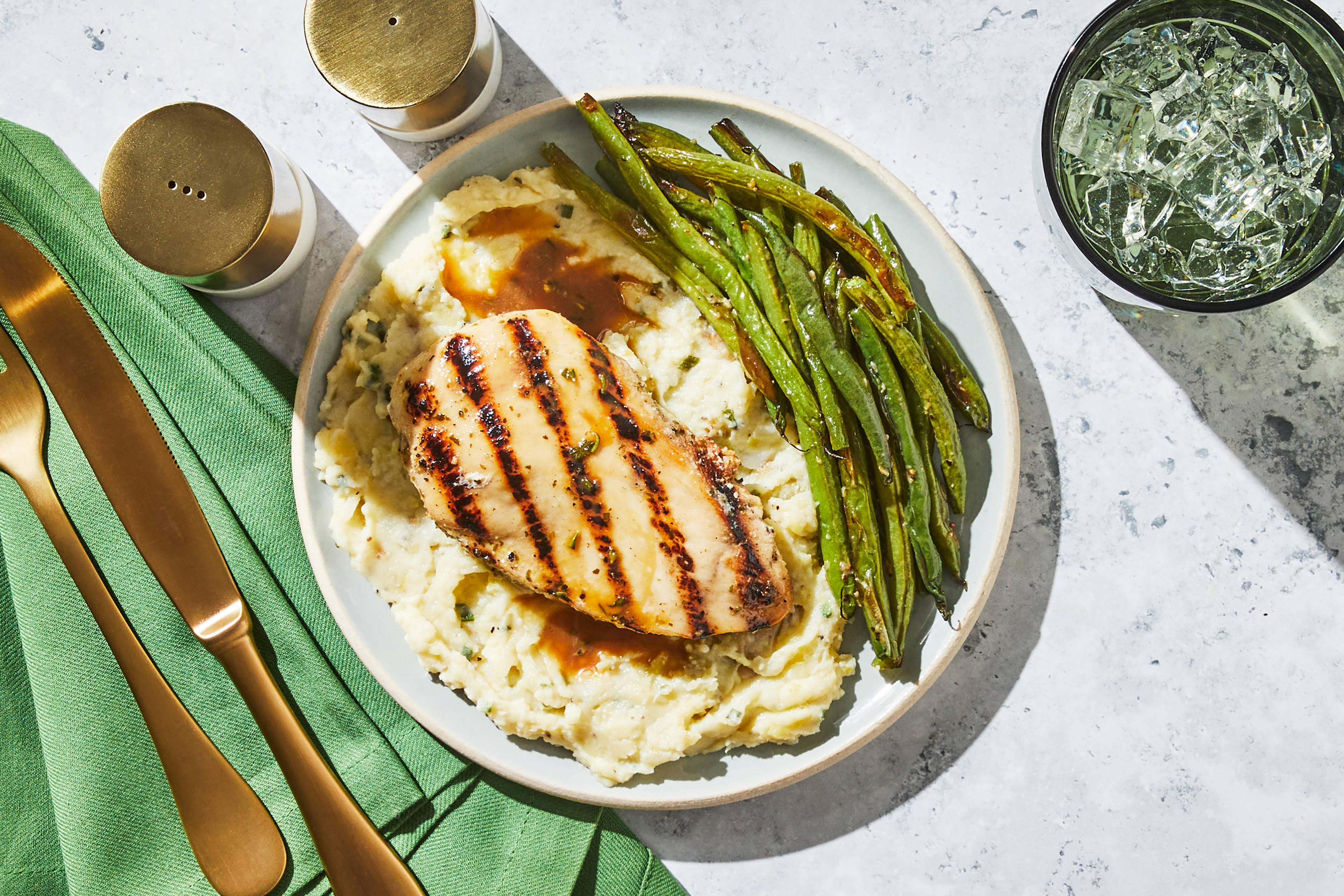 Poulet à l’ail rôti