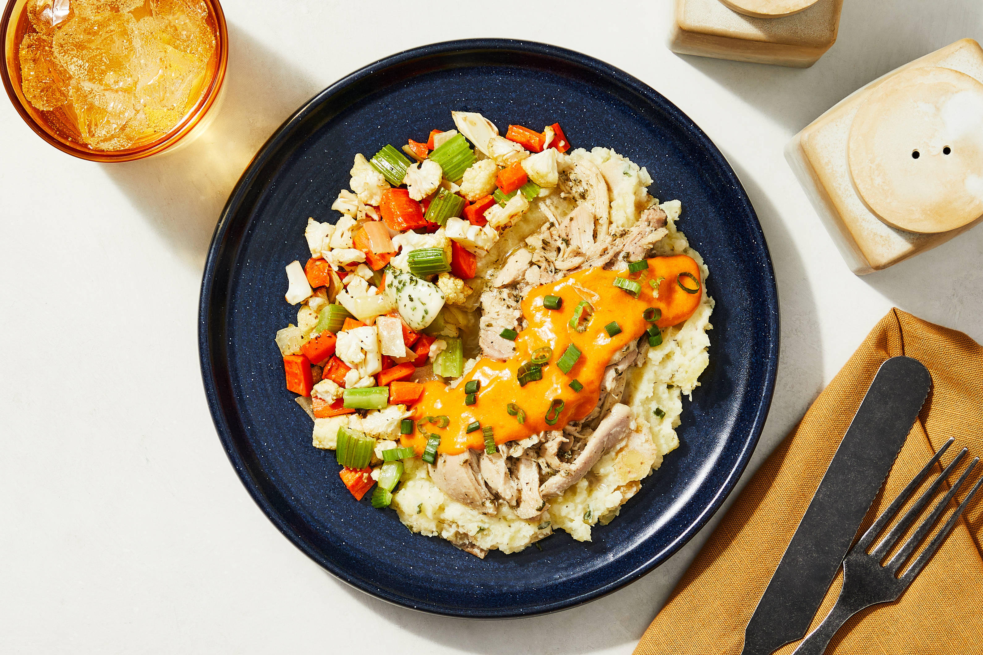 Shredded Buffalo Chicken