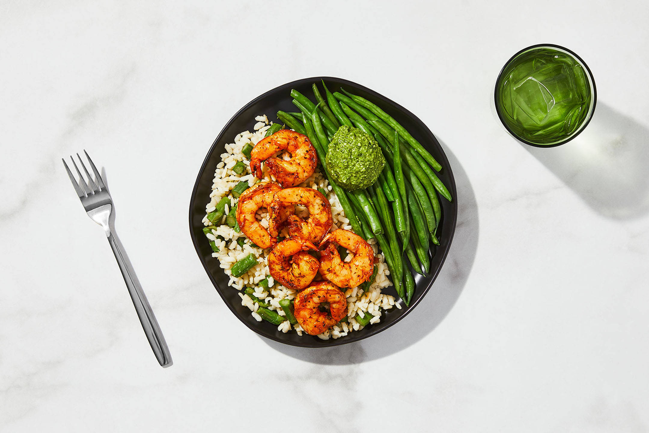 Shrimp & Asparagus Risotto