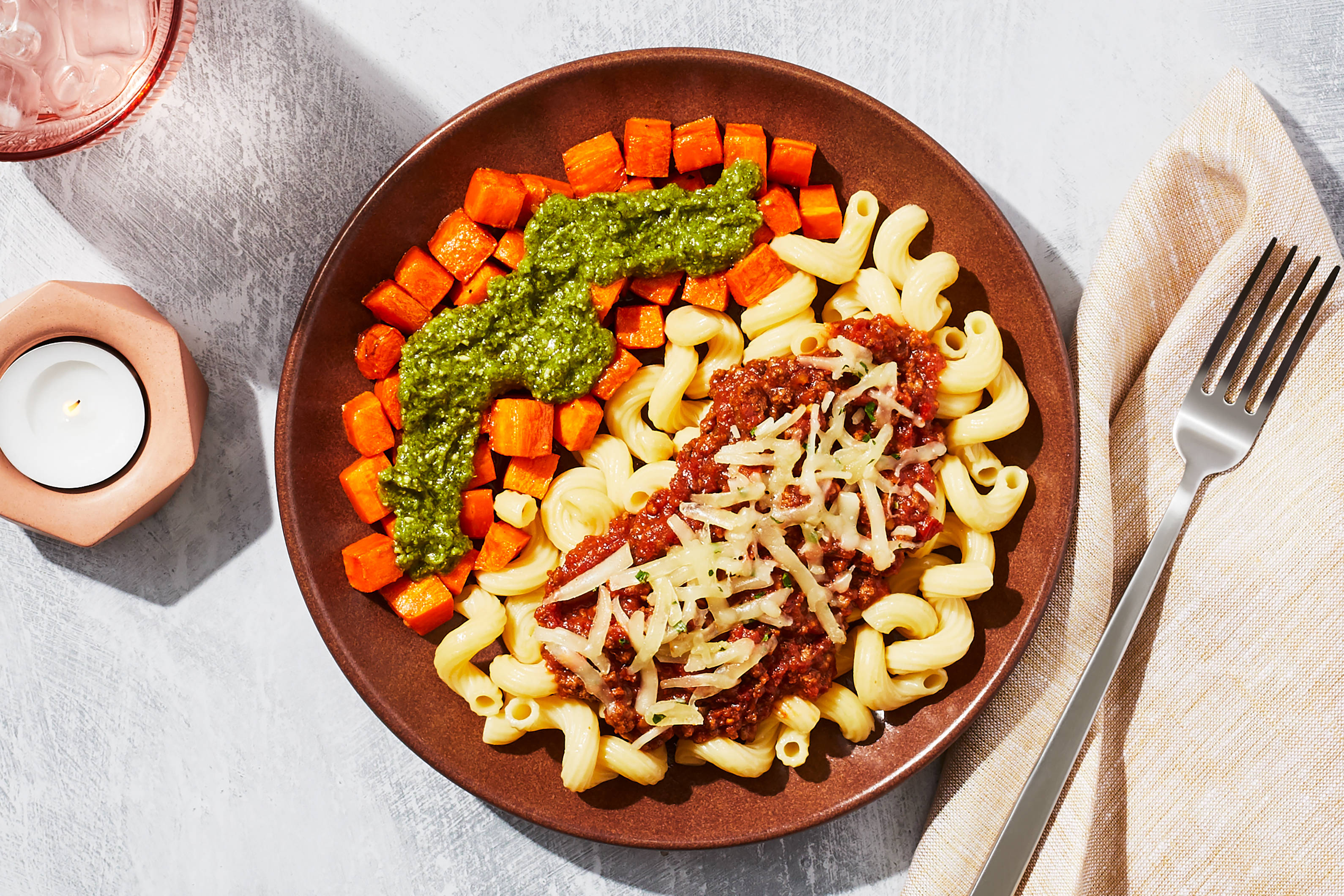 Smoky Beef Ragù Cavatappi