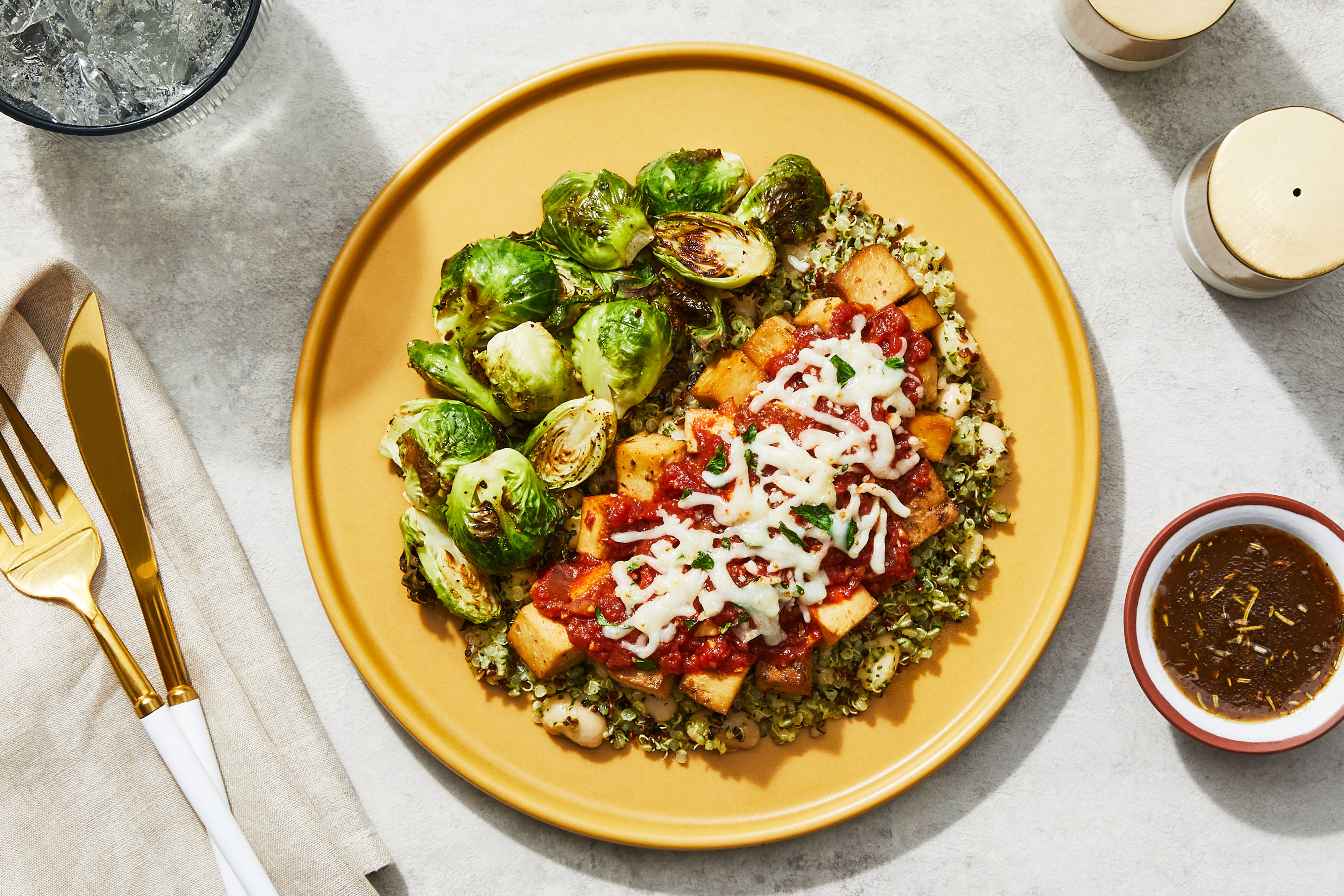 Smoky Marinara & Garlic Tofu