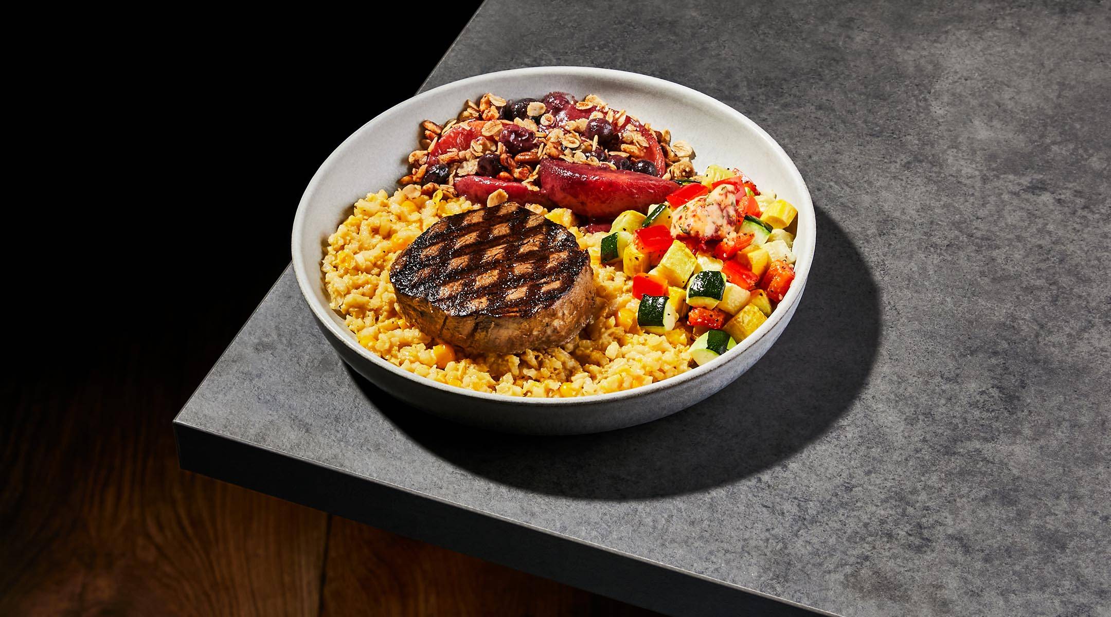 Summertime Filet & Sweet Corn Risotto