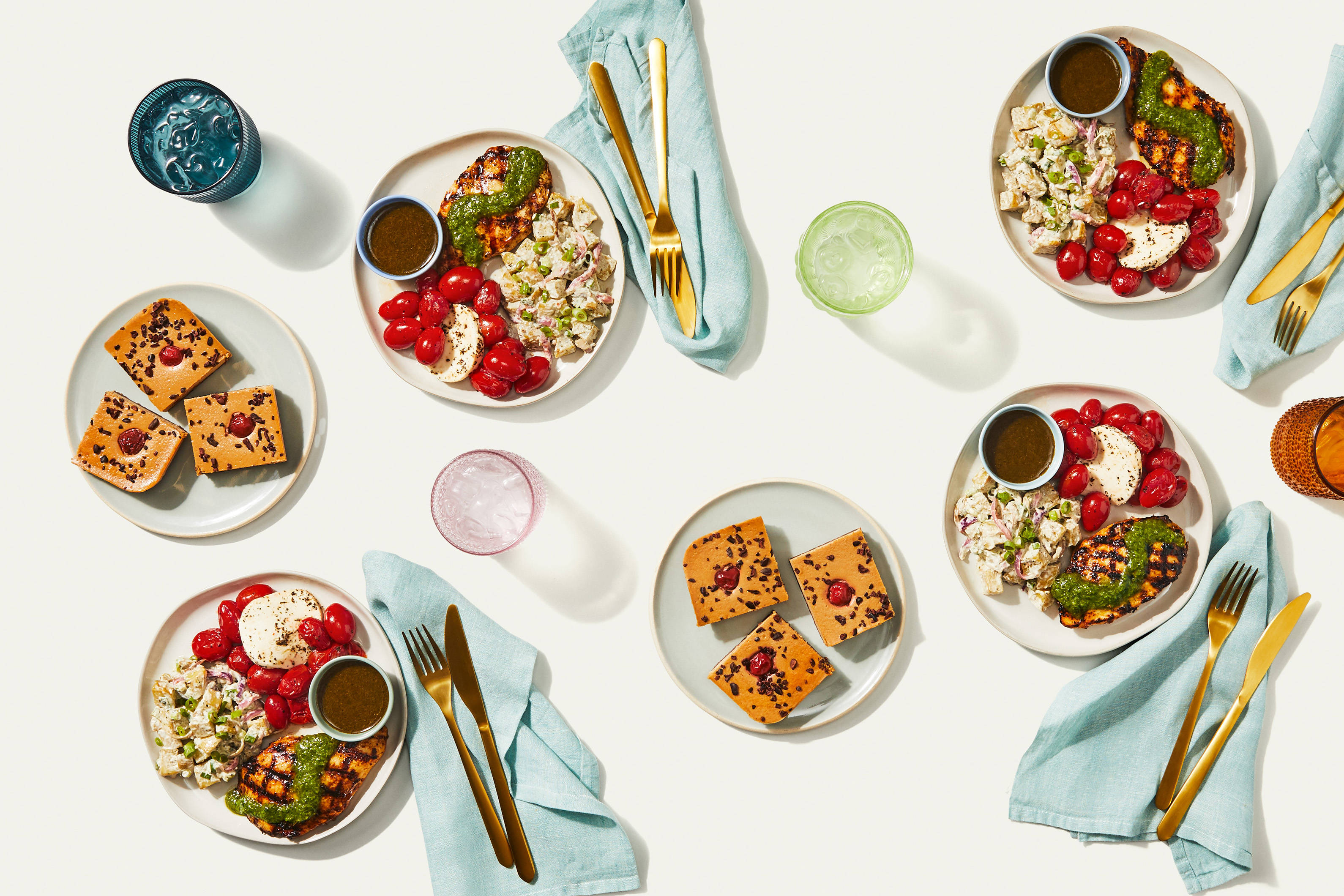 Summertime Spread for Four