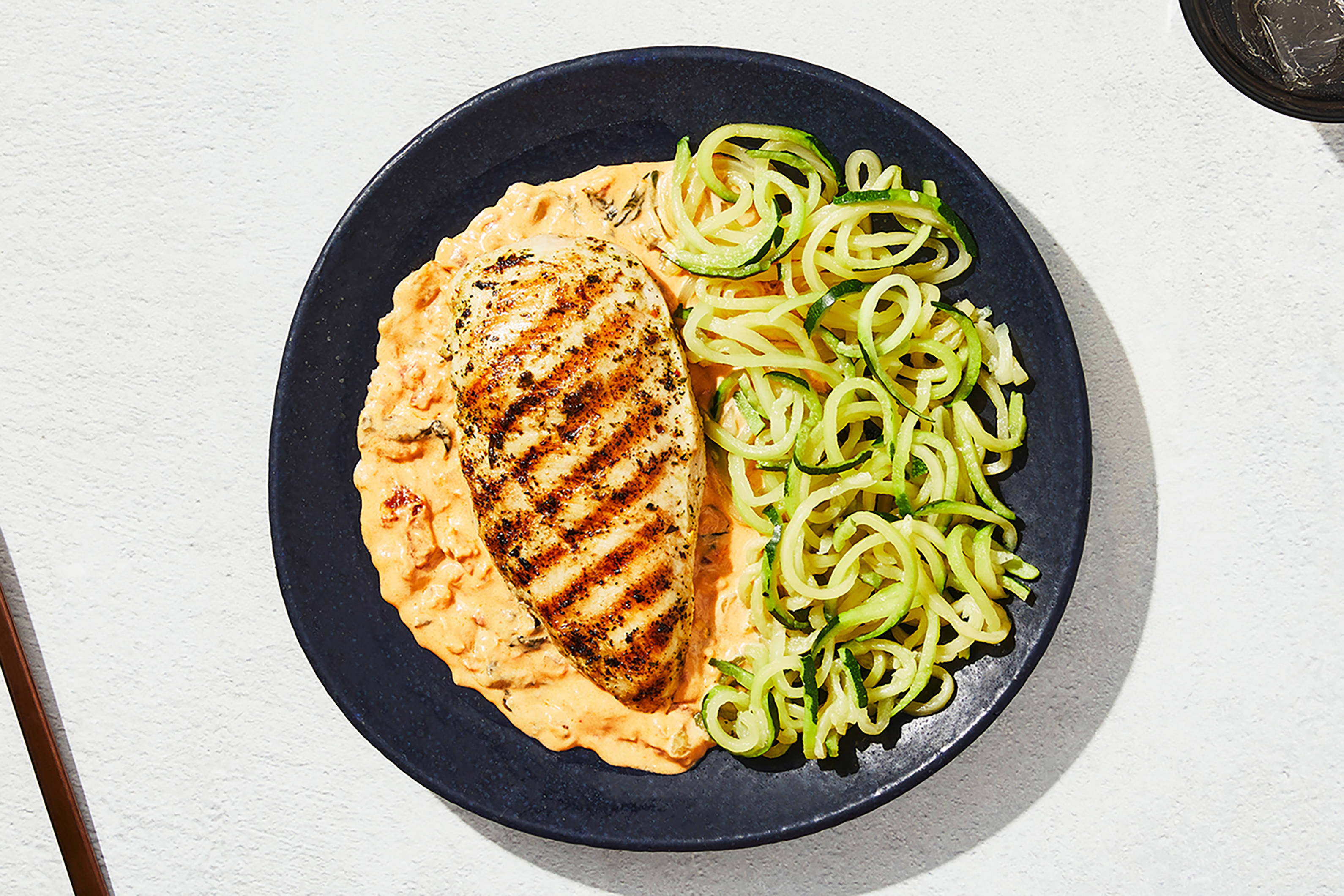 Kipfilet met zongedroogde tomaat