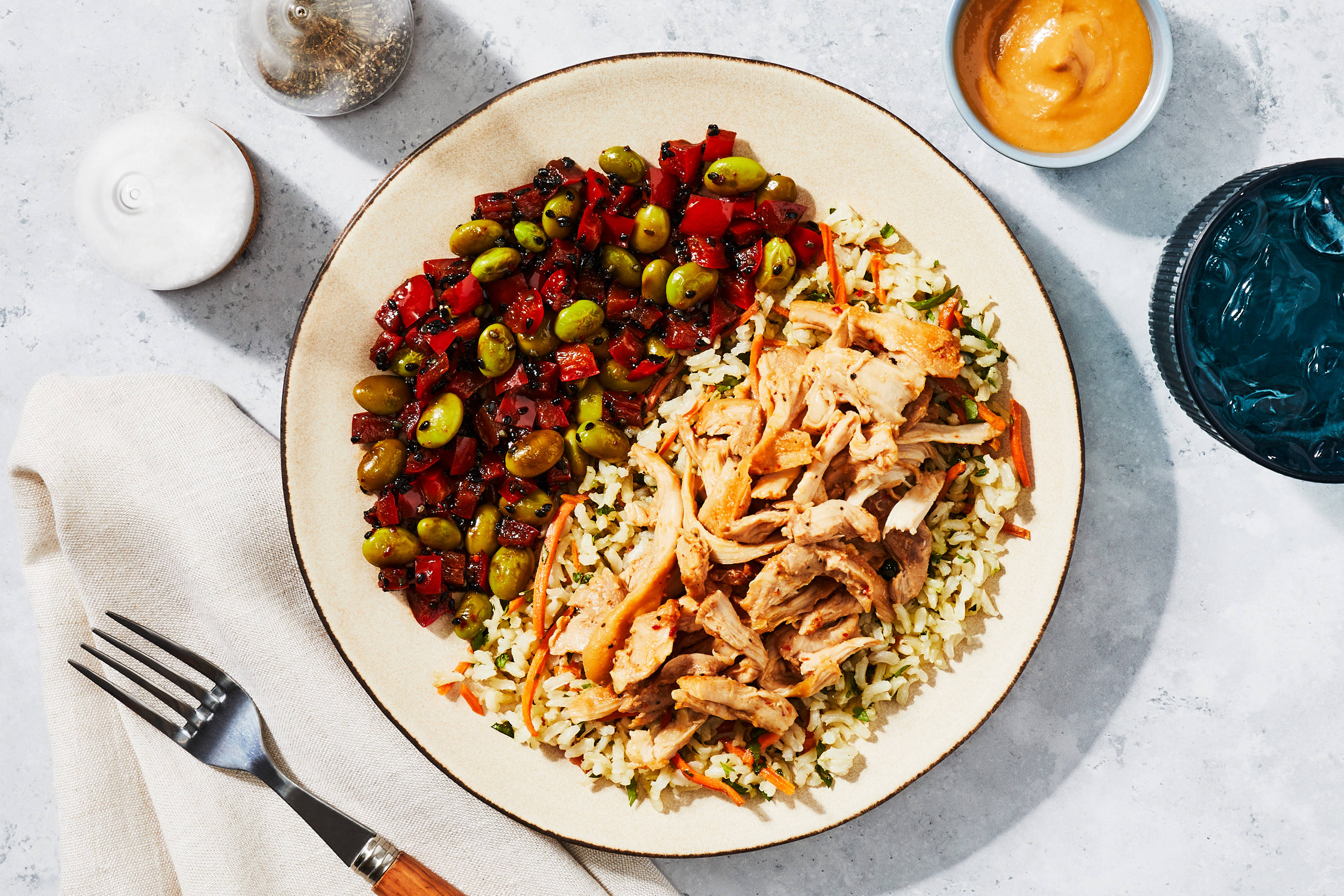 Thai Peanut Chicken Thighs