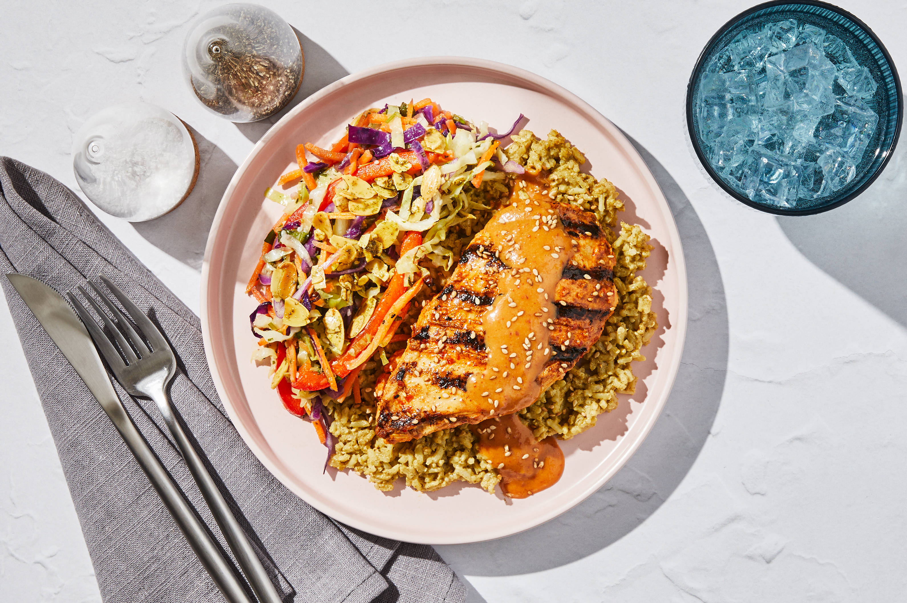 Thai-Style Almond Chicken