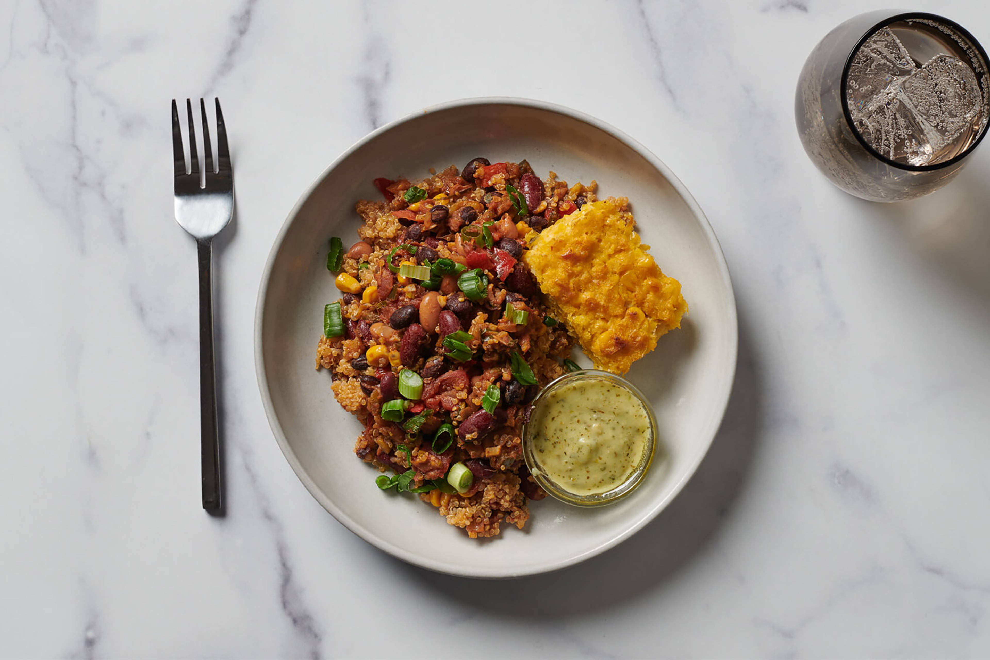 Three Bean Vegan Chili