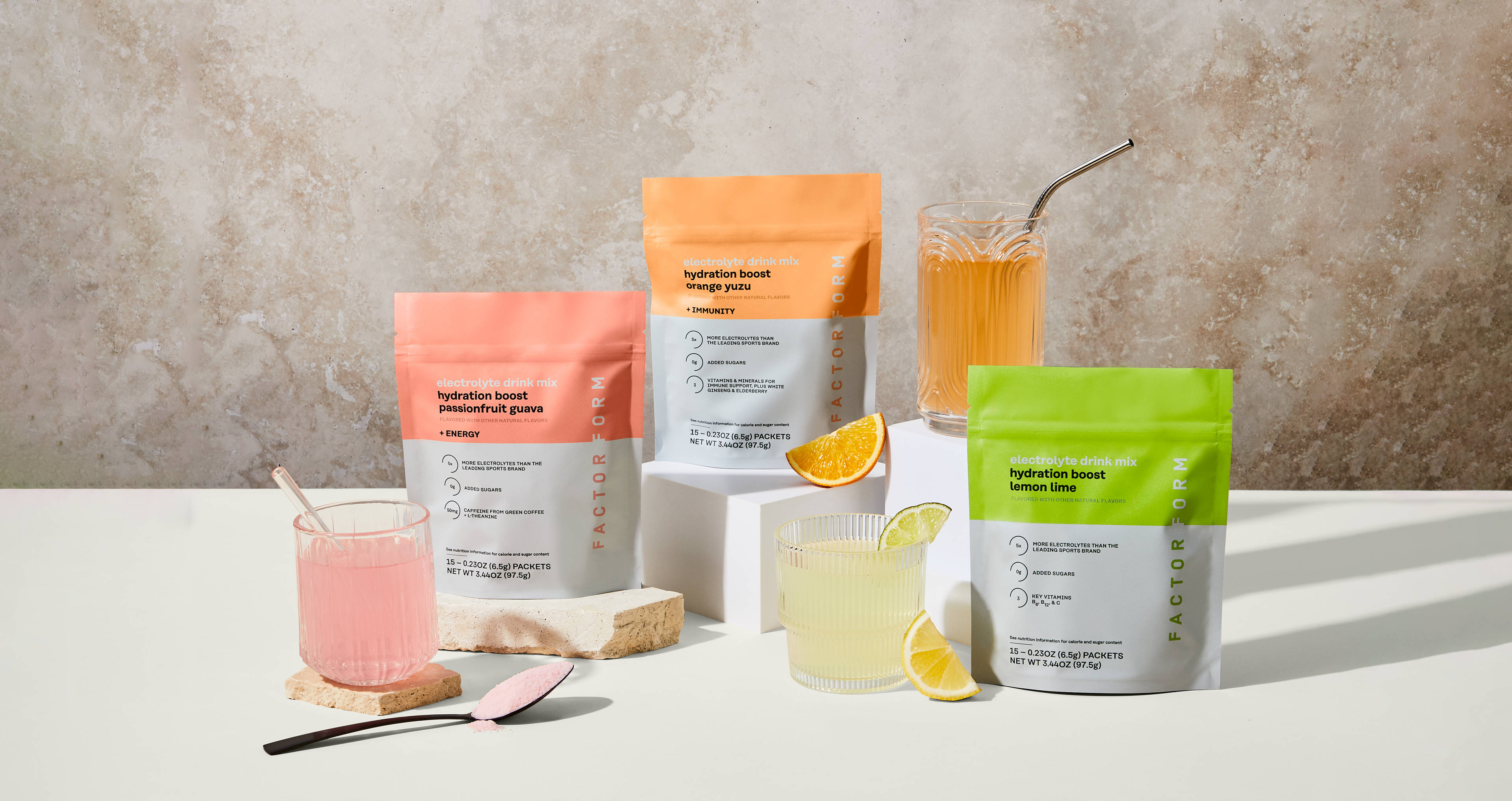 hydration product packaging