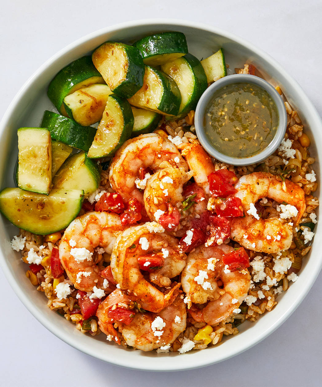 Tex-Mex Shrimp Bowl menu preference image