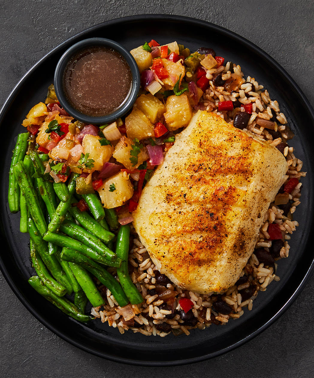 Caribbean Pineapple Wild-Caught Sea Bass menu preference image