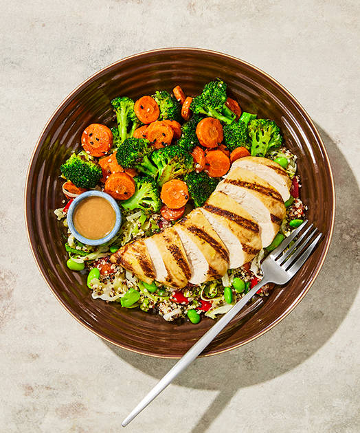 Miso Chicken & Edamame Quinoa menu preference image