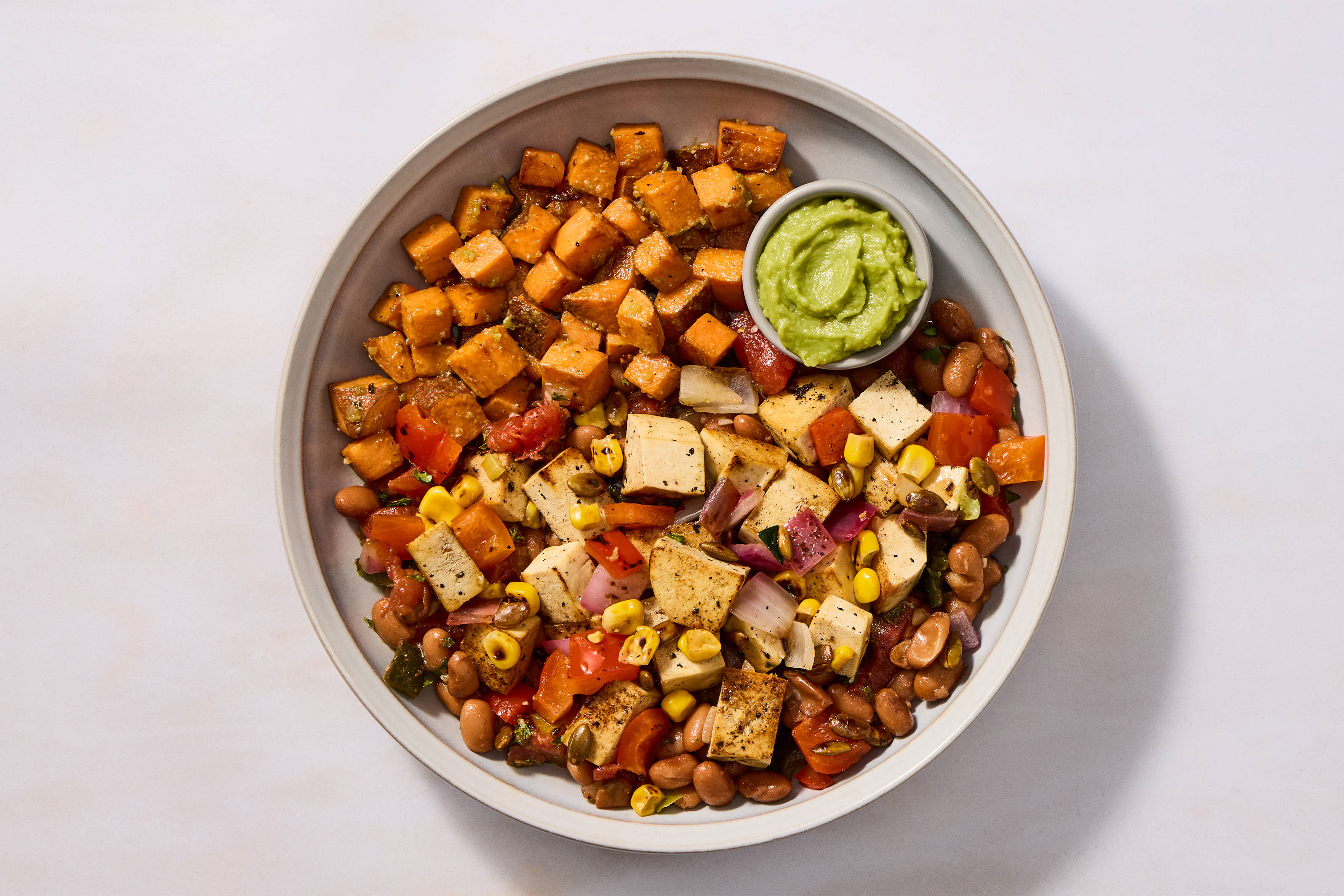 Southwest Tofu Taco Bowl
