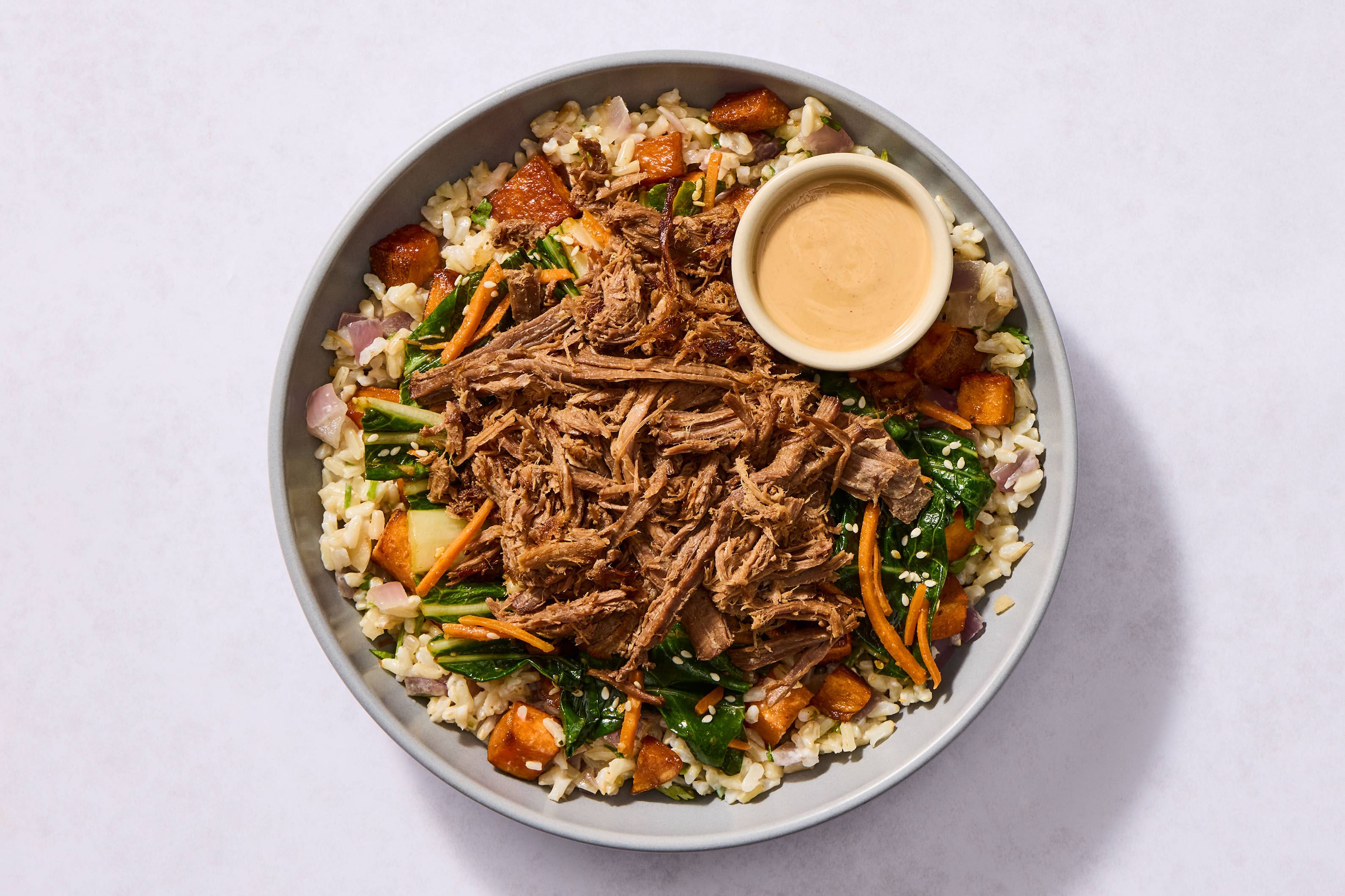 Bangkok-Style Peanut Beef Bowl