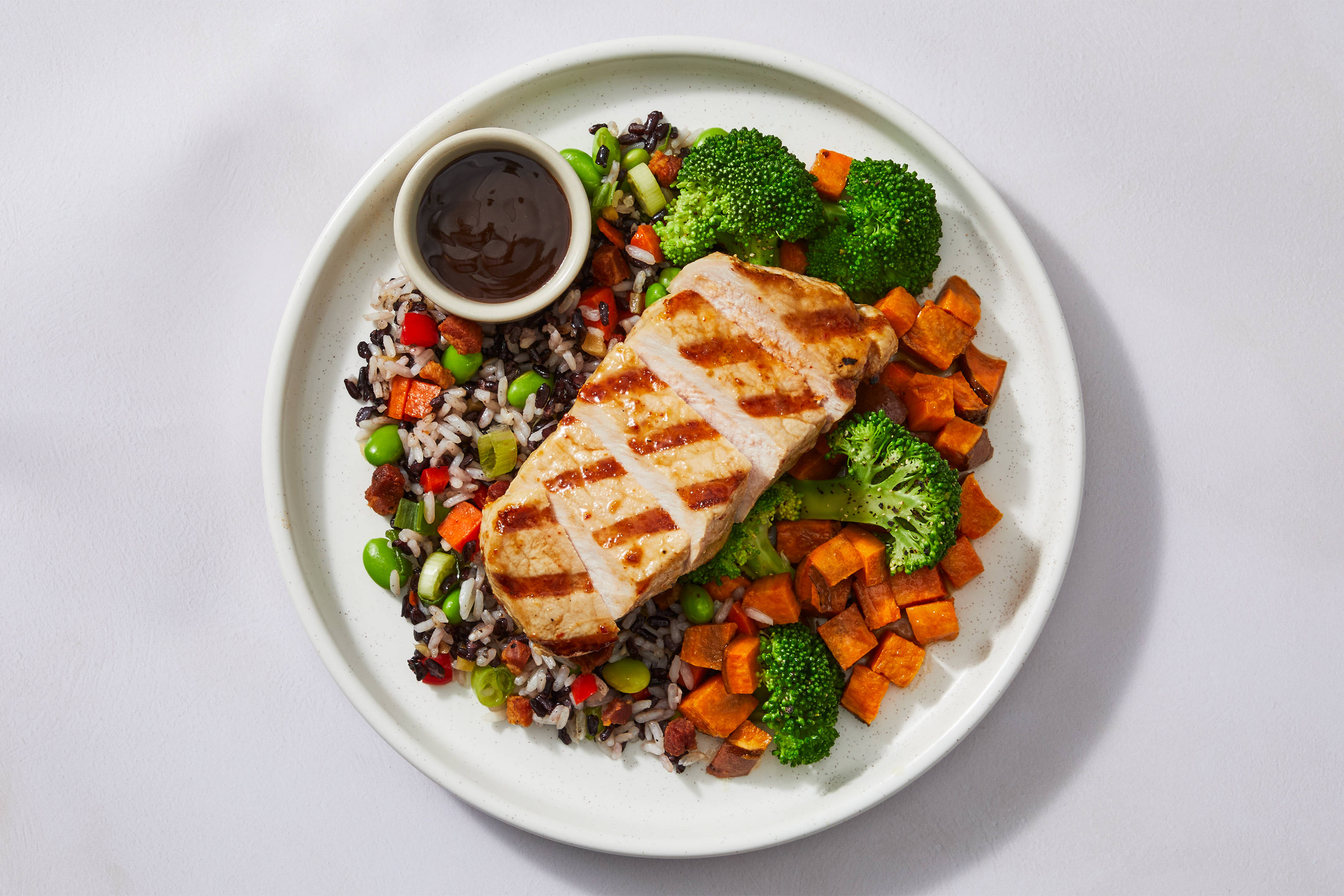 Hoisin-Glazed Pork Chop