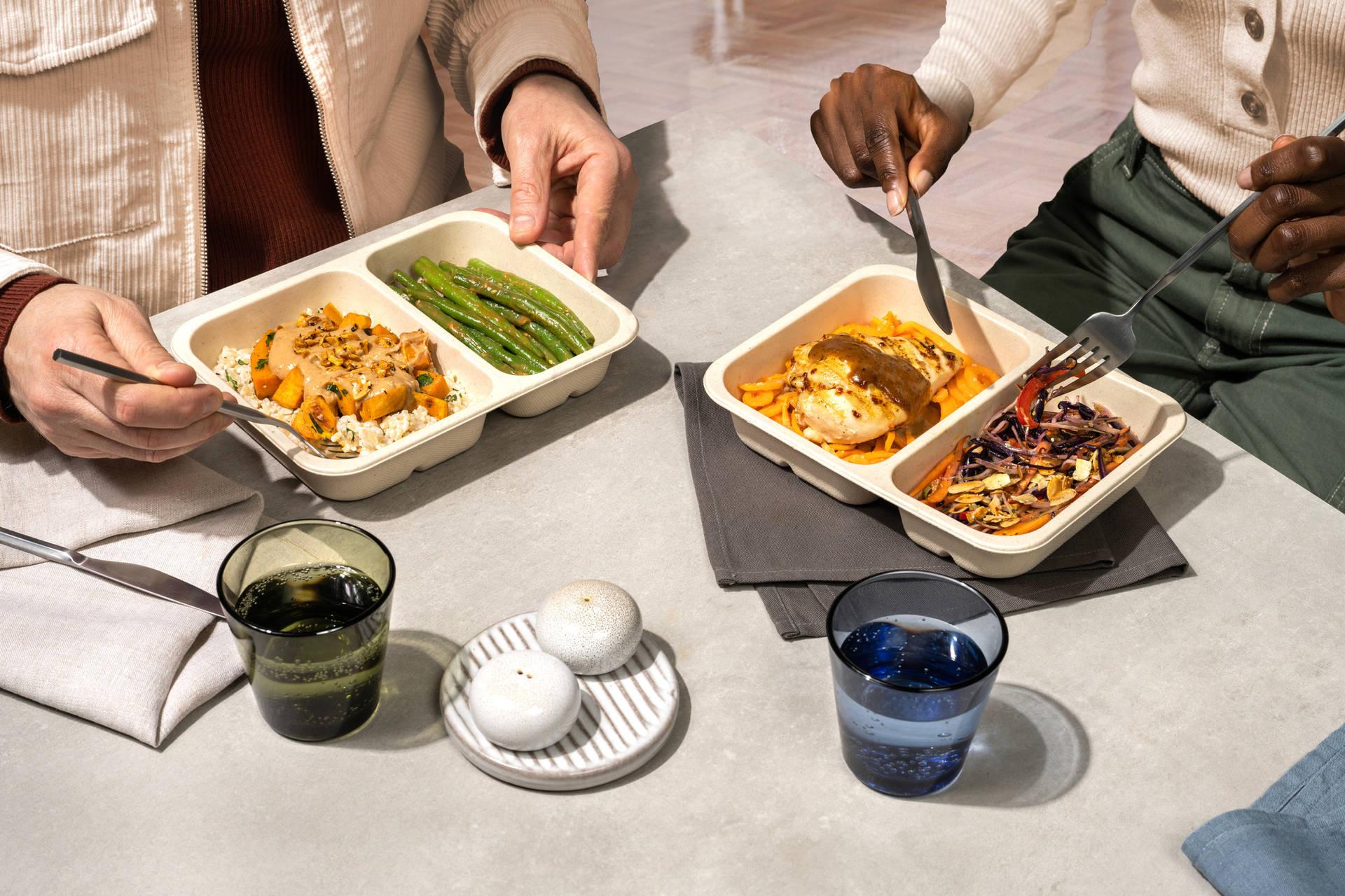 Explore a wealth of exciting ready meals from around the world
